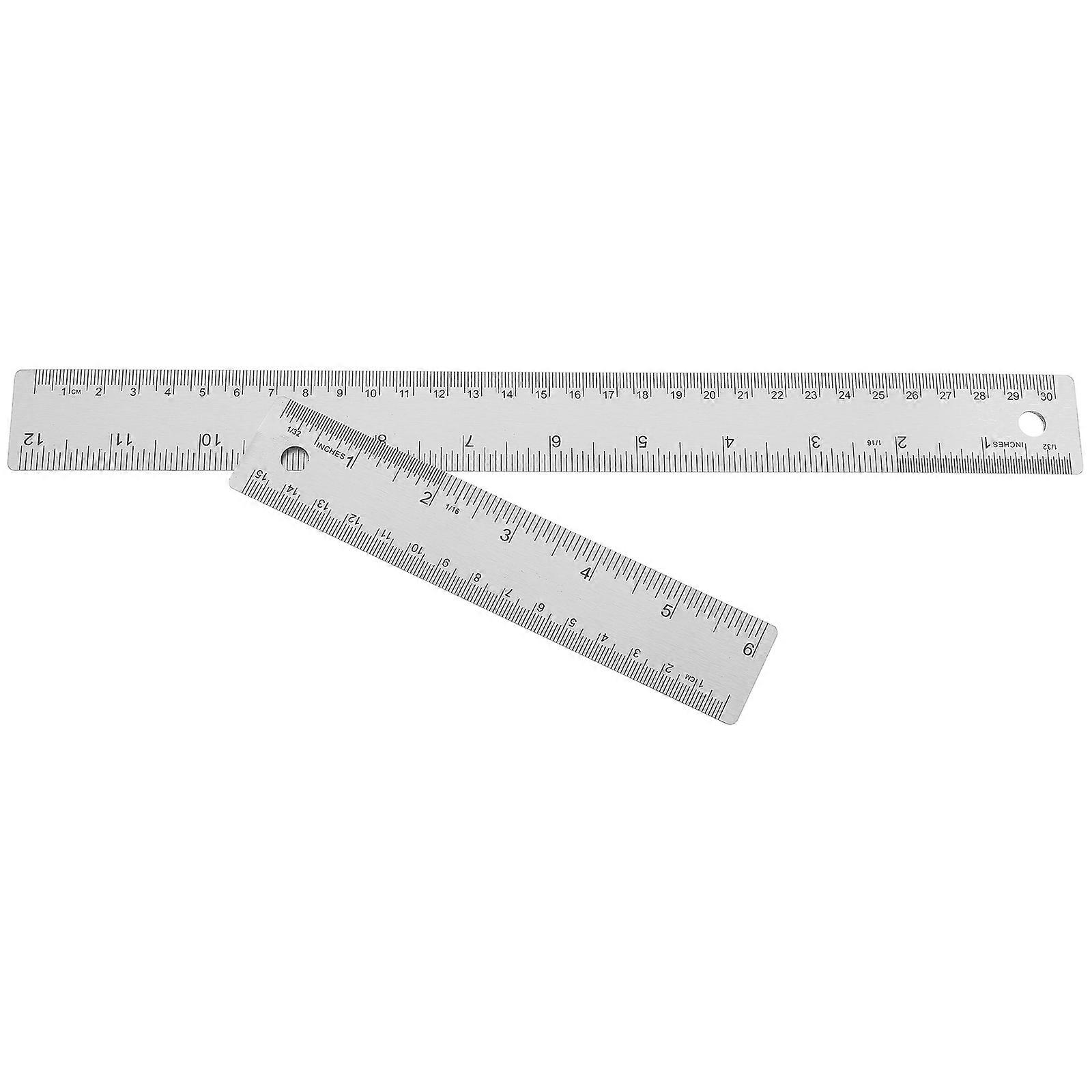 a refined product description for your **4pcs Cork Backed Ruler – Non Slip Measuring Tool for Geometry and Professional Drawing**:
### **4 Pack