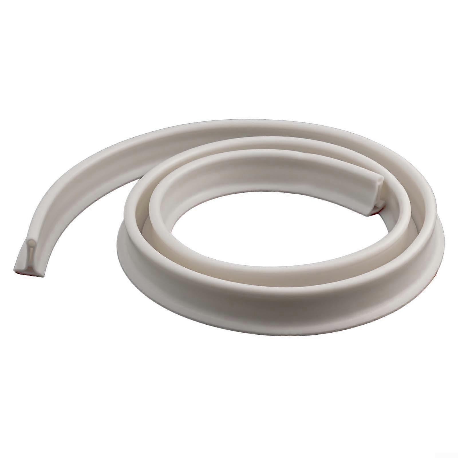 Wipeable, waterproof strip for water flow from showers or sinks (2 m)