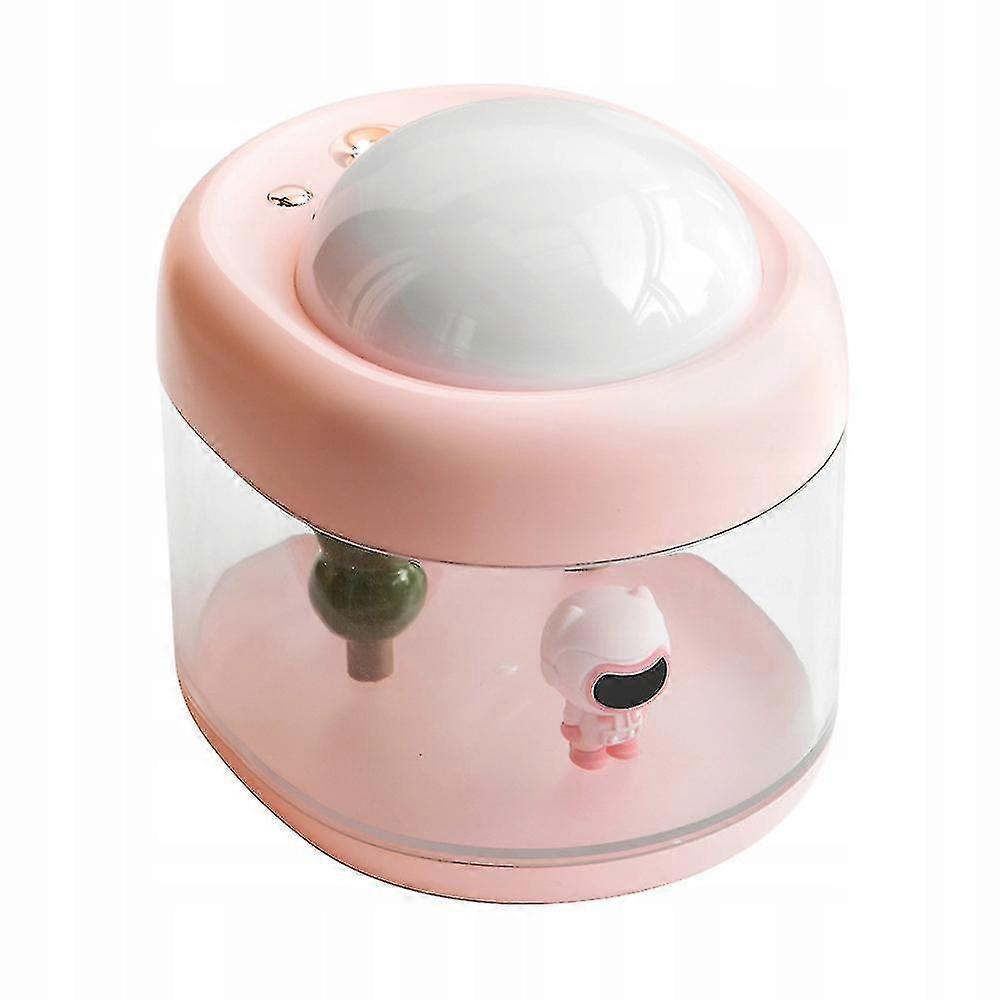 Portable Mini Projector Humidifier with Night Lamp Functionality