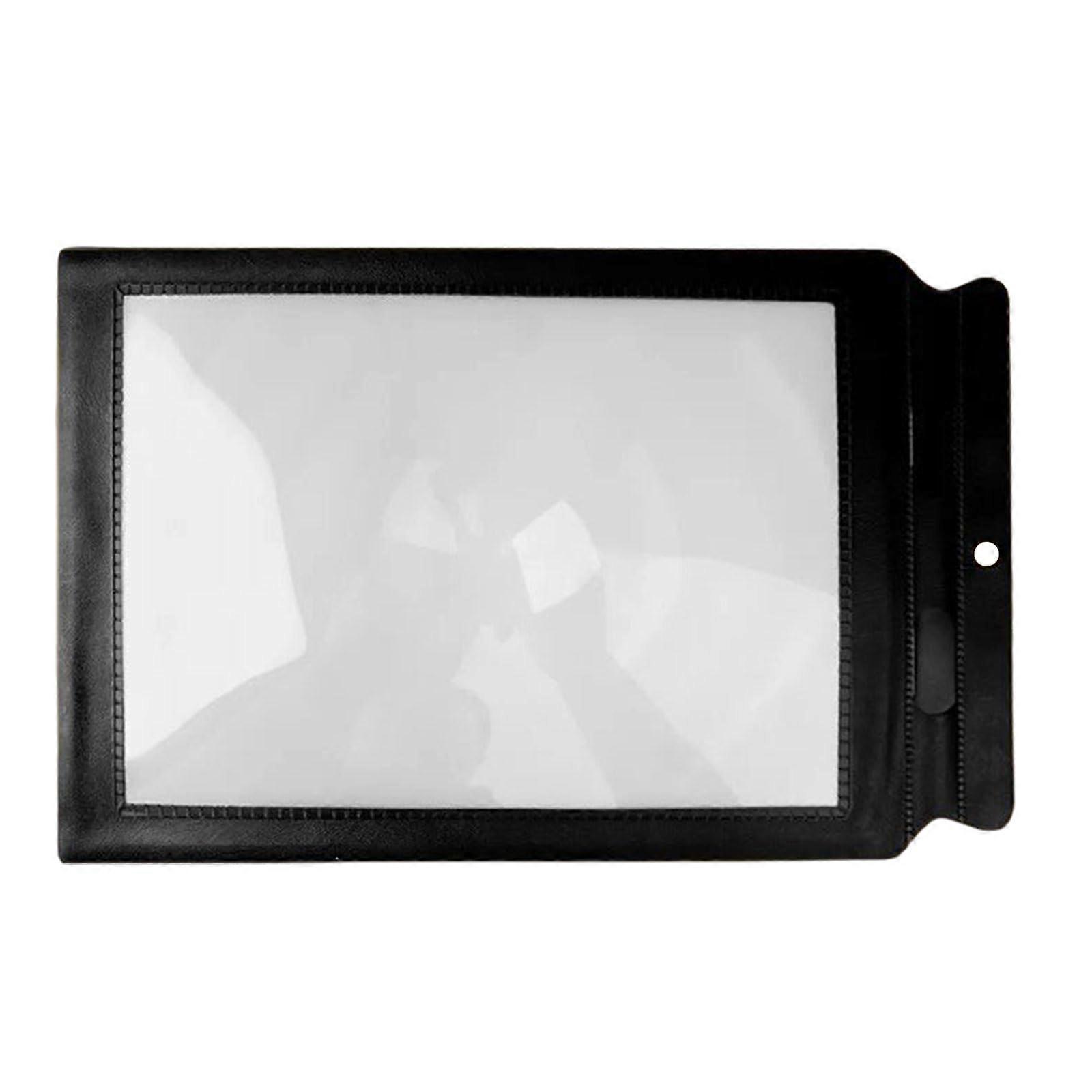 Multifunctional 3X Magnification Fresnel Magnifying Glass and EasytoUse Magnifier Tool for Maps, Books
