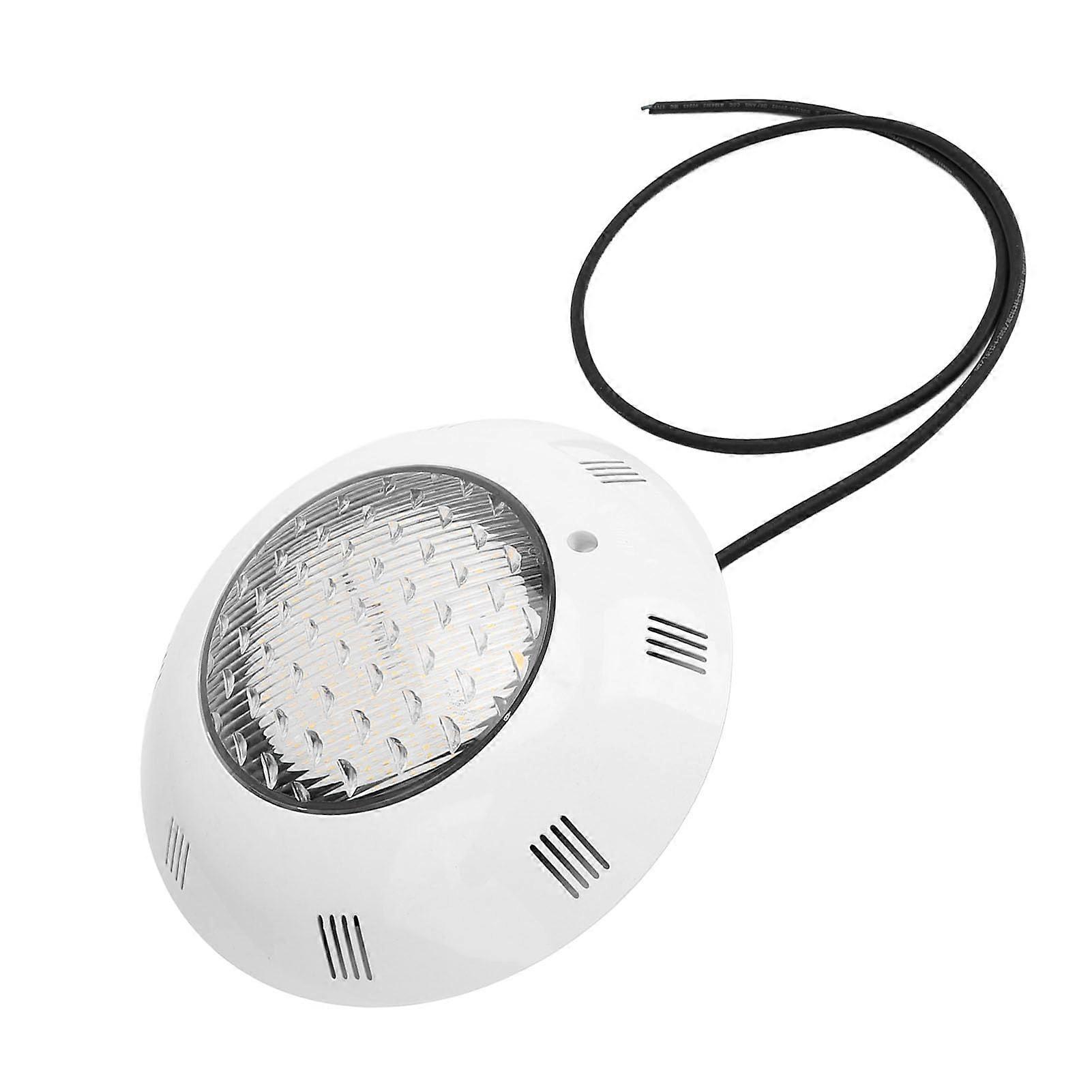 Floor Recessed Pool Lights, ABS Housing, Wall Mounted, IP68, Waterproof Pool Lights, AC12V, Elegant, with Bracket for Hotel (Pure White 12W)