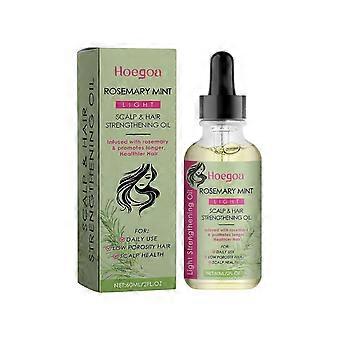 HOEGOA Rosemary Hair Care Essence Oil Soft Hair Repair Dry Frizzy Kosteuttaa hiuksia Energinen hiustenhoito Essence Oil