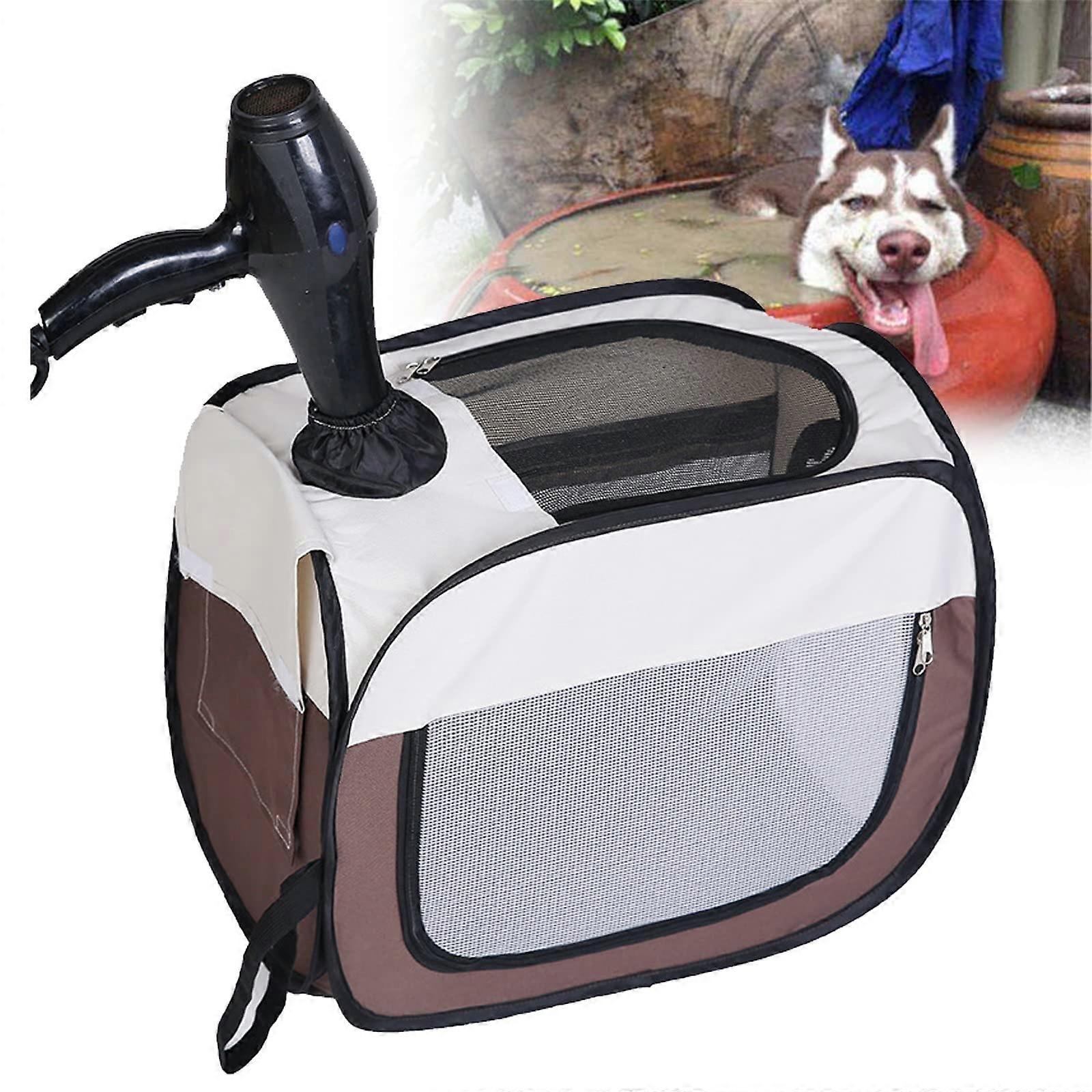 Professional Dry Box for Cats and Dogs, Quiet Blower Machine for Bathing and Drying, Ideal for Medium and Small Pets, Pet Grooming Solution