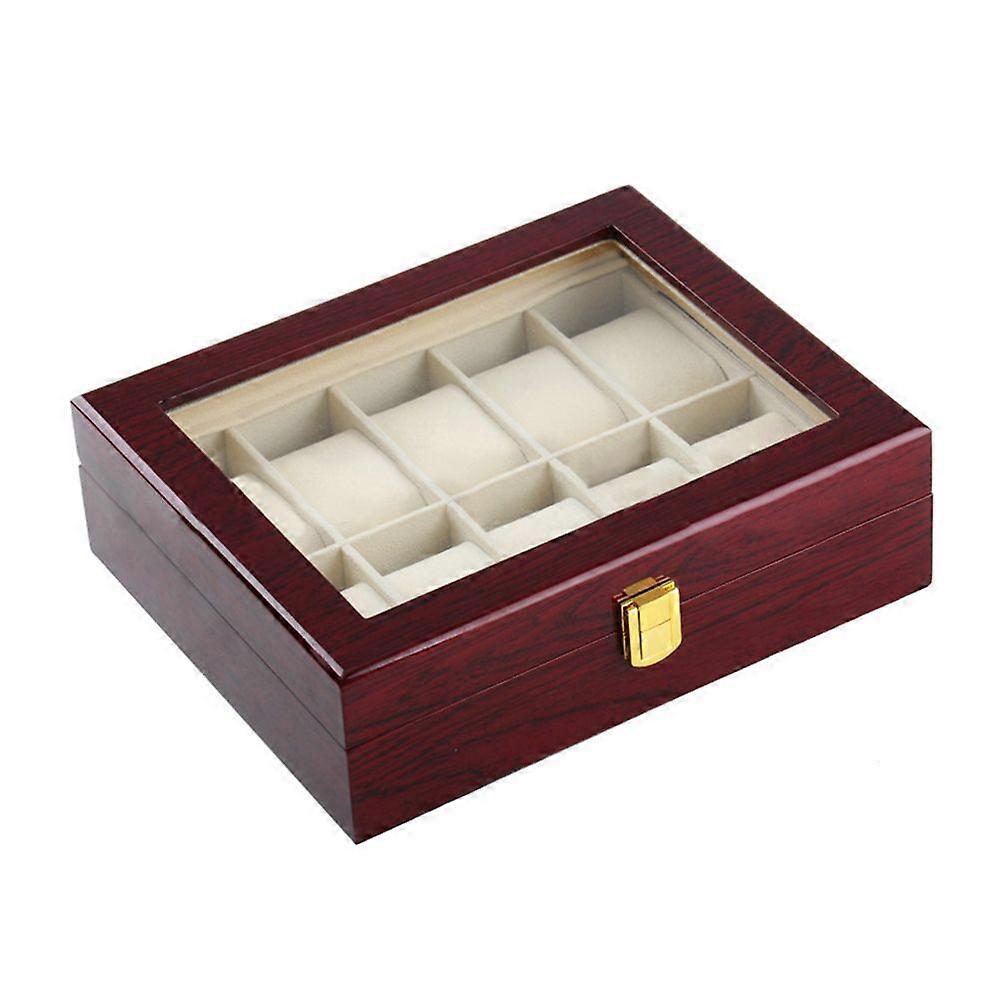 PU watch box multifunctional watch storage box 10