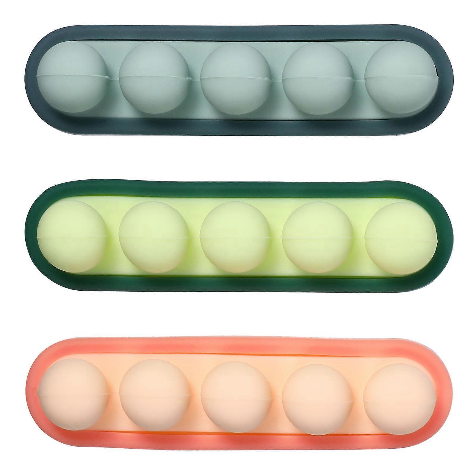 Car Cord Organizer Cable Clips Vehicle Use Wire Management Green 3Pcs