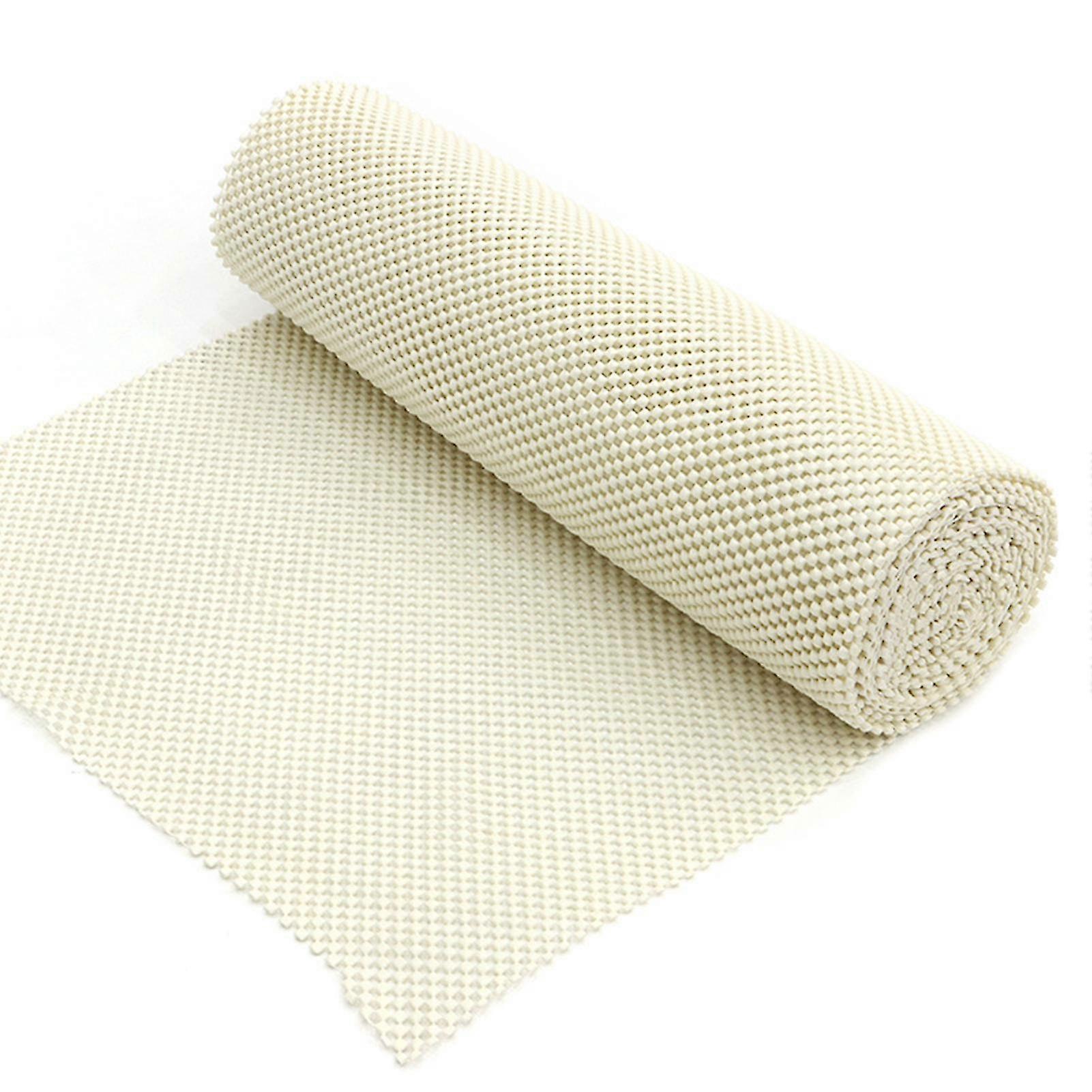 Non-slip Drawer Liner Mat for Cabinets & Shelves - White