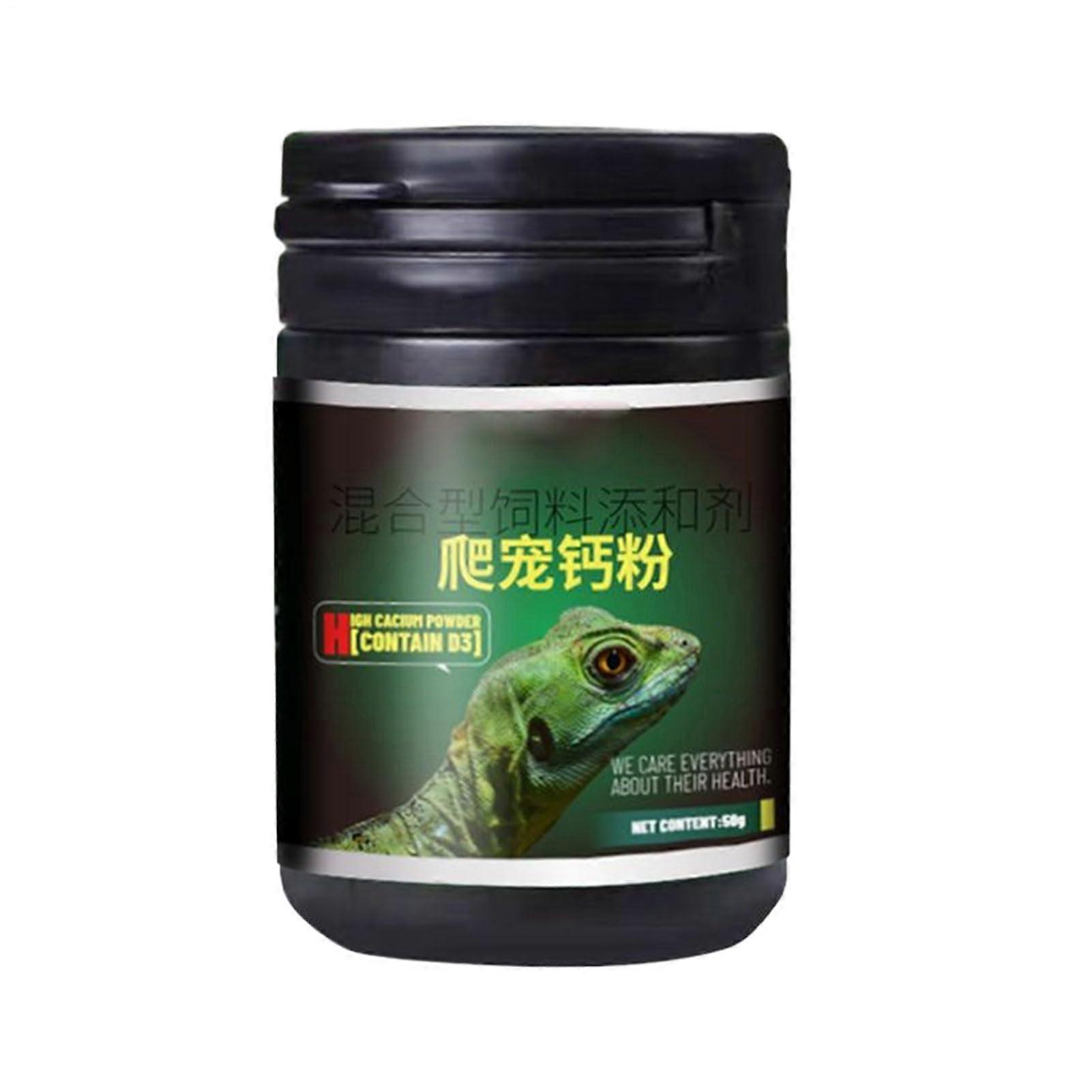Calcium powder for reptiles dietary supplement for lizards like bearded dragons and geckos