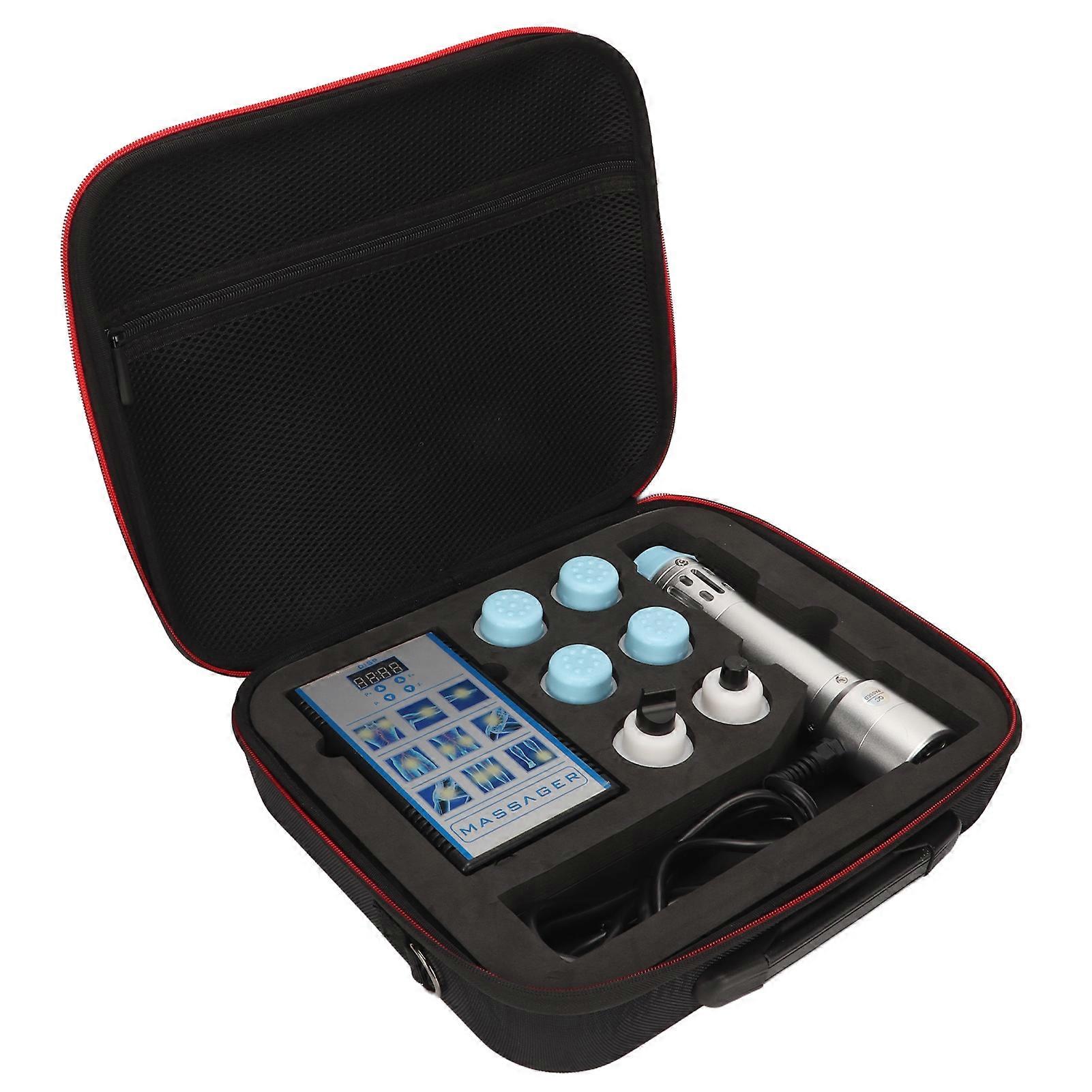 Shockwave Machine Professional Energy Adjustable Soreness Relief ED Treatment Shock Wave Body Massager 100‑240V EU Plug