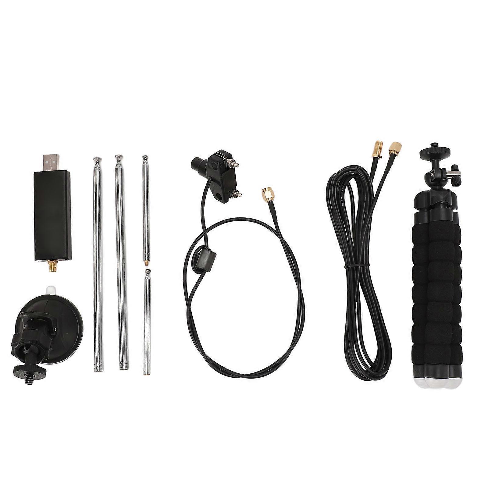 High Performance RTL SDR Blog V4 Receiver with Antennae Kit for OS X, Linux, Android, RPi