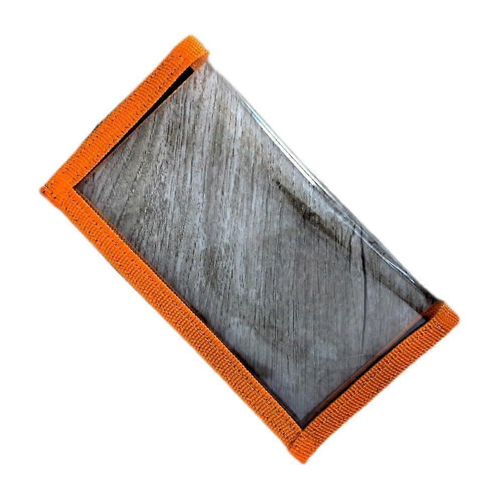 Angelköder-Schutz-Set, 4 Orange PVC-Wraps, Köderhaken-Schutz, Universal Größe für Angeln Zubehör, 4 Stück