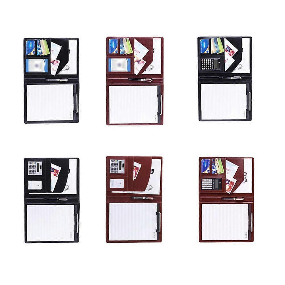 Paper Organizer For Desk Professional Folder Home Use Rectangular Black C Style 1Pcs