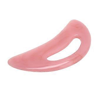 Van de de Plaathuid Guasha van de harshuid het Hele Lichaam het Schrapen Massageraad voor het Gebruik Roze L van de Huissalon