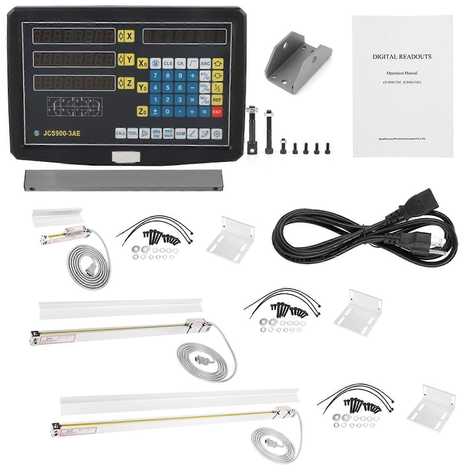 JCS900-3AE 50mm/500mm/800mm Digital Readout Linear Scale Encoder