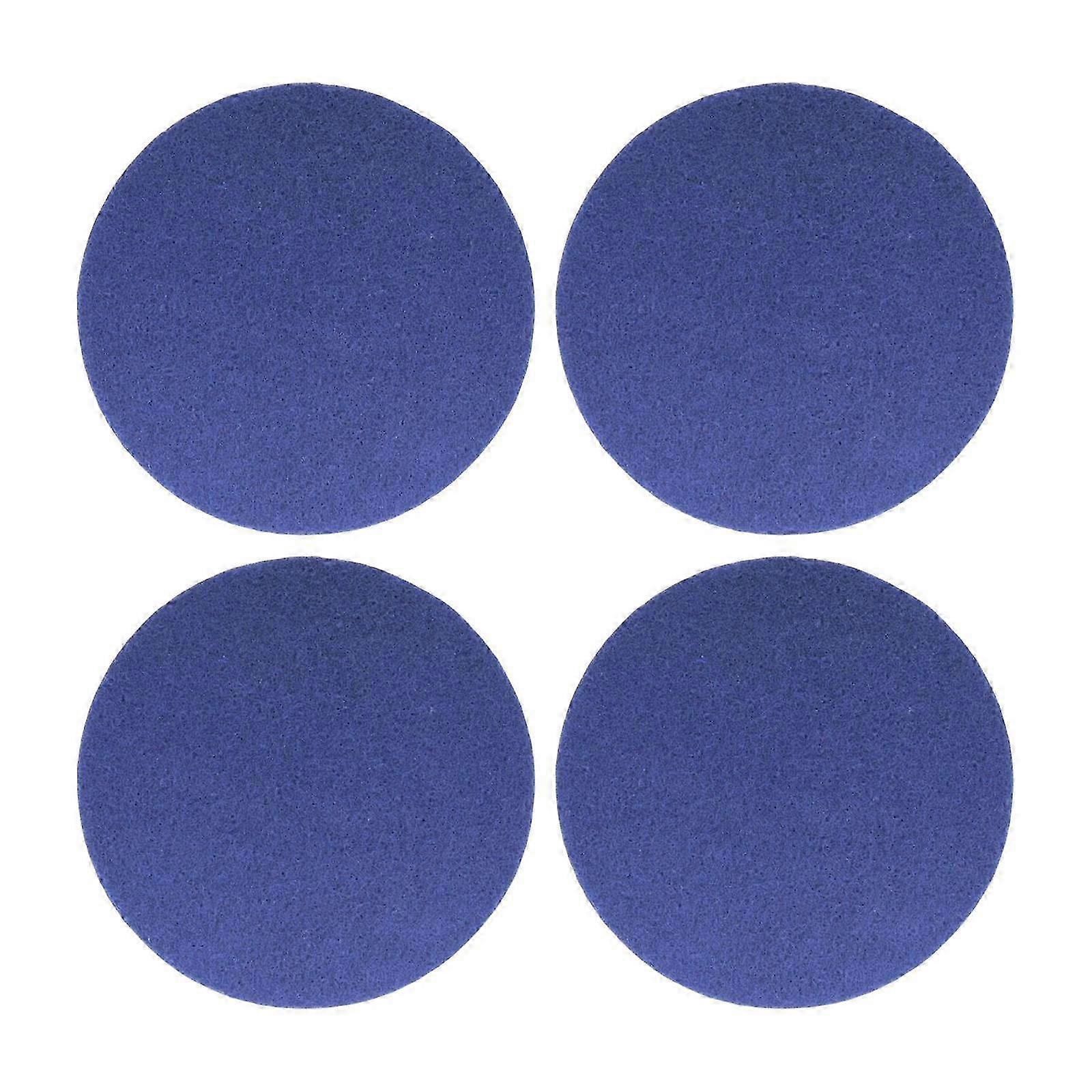 AURA Round Replacement Electric Mop Pads 16.5cm Blue