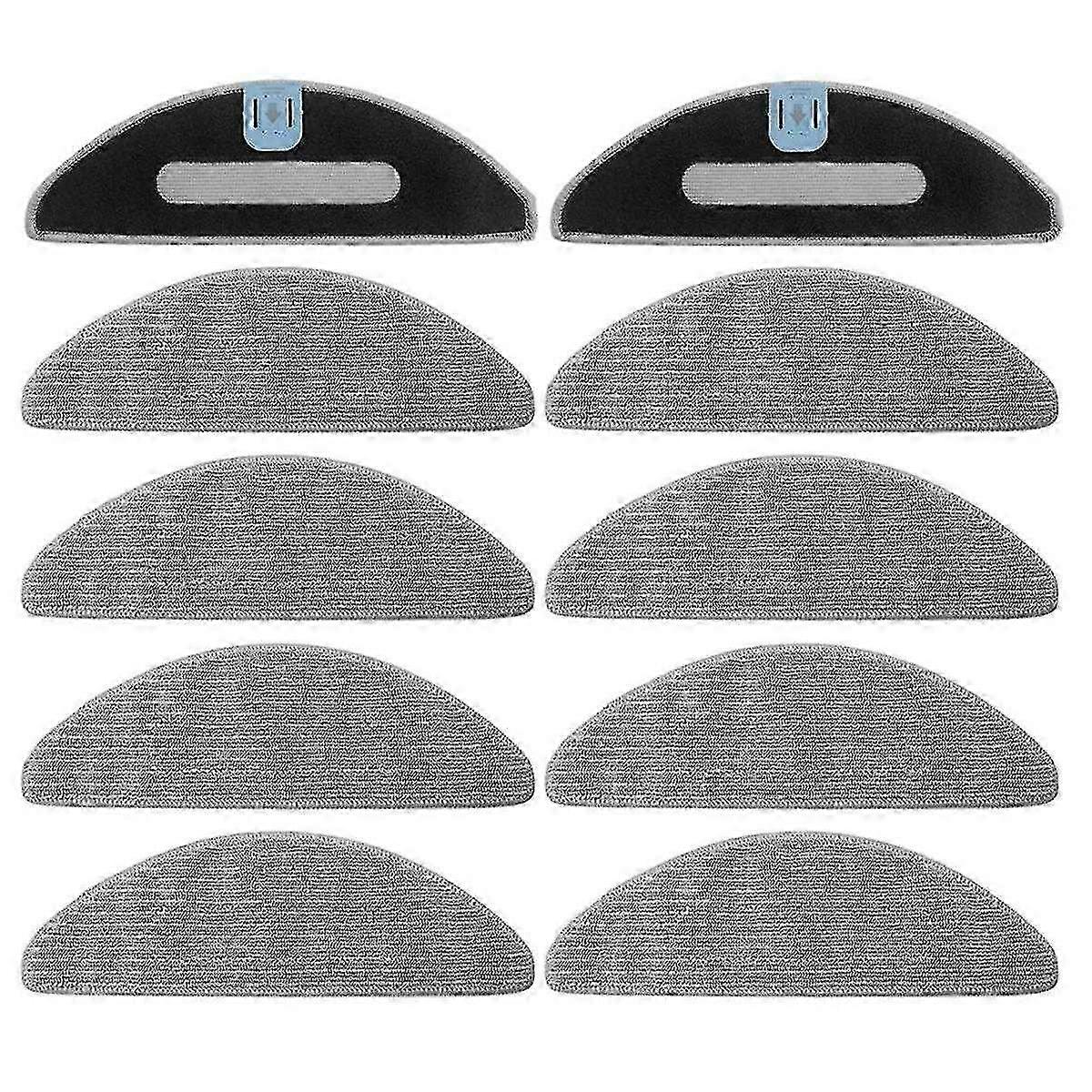 10 PCS waschbare Mikrofaser-Mopp-Pads für iRobot Roomba Combo I5, I5+, J5, J5+ Roboterstaubsauger