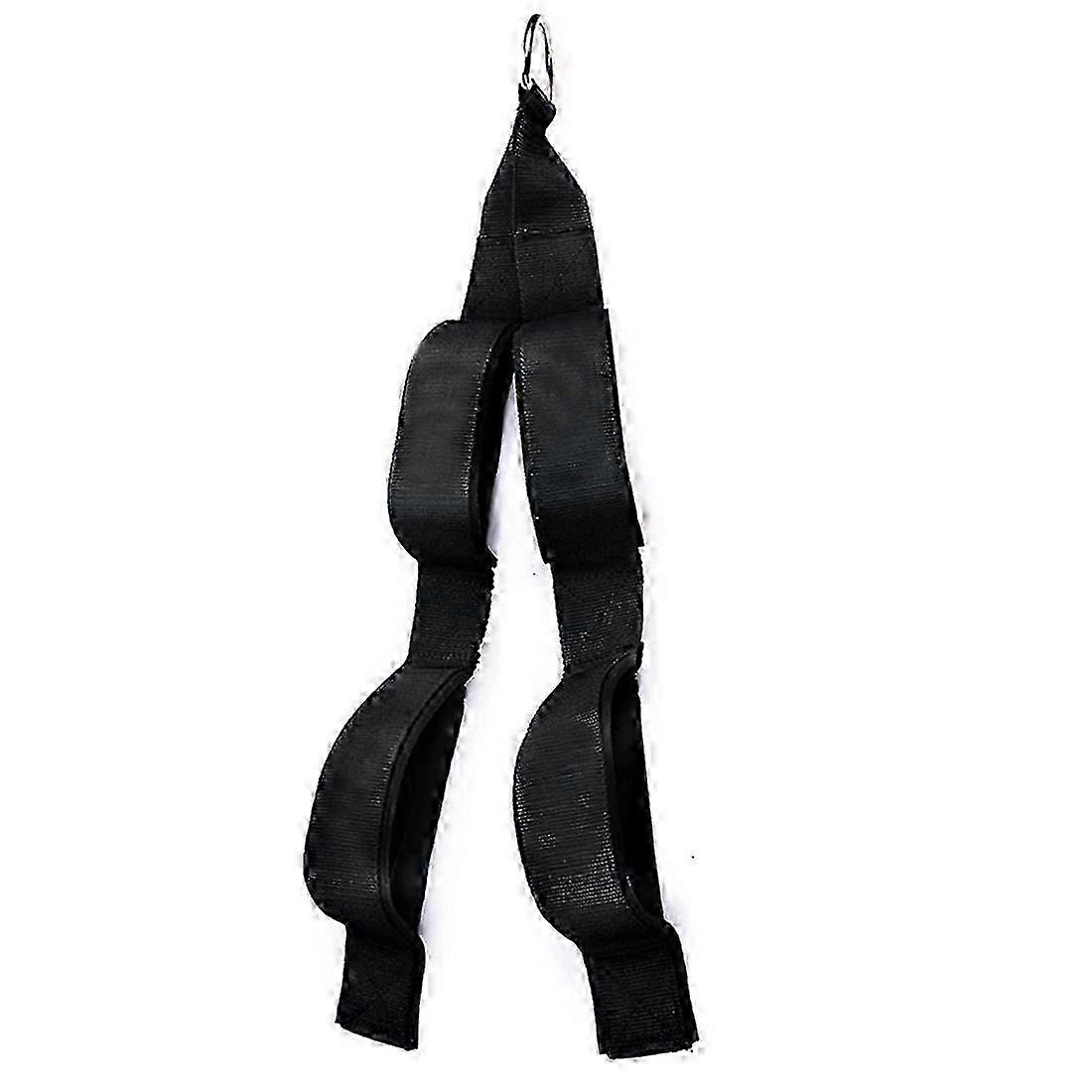 上腕三頭筋プルダウンロープケーブルアタッチメントは、ホームジムワークアウトトレーニングエクササイズ機器、Bハイウェイ用のネオプレンパッドを処理します