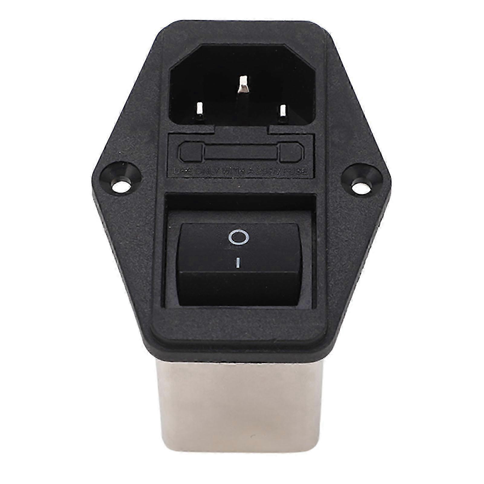 2025 EMI Power Filter Single Phase IEC Socket Panel Power Line Filter Noise Suppressor for Medical Equipment AC115 250V