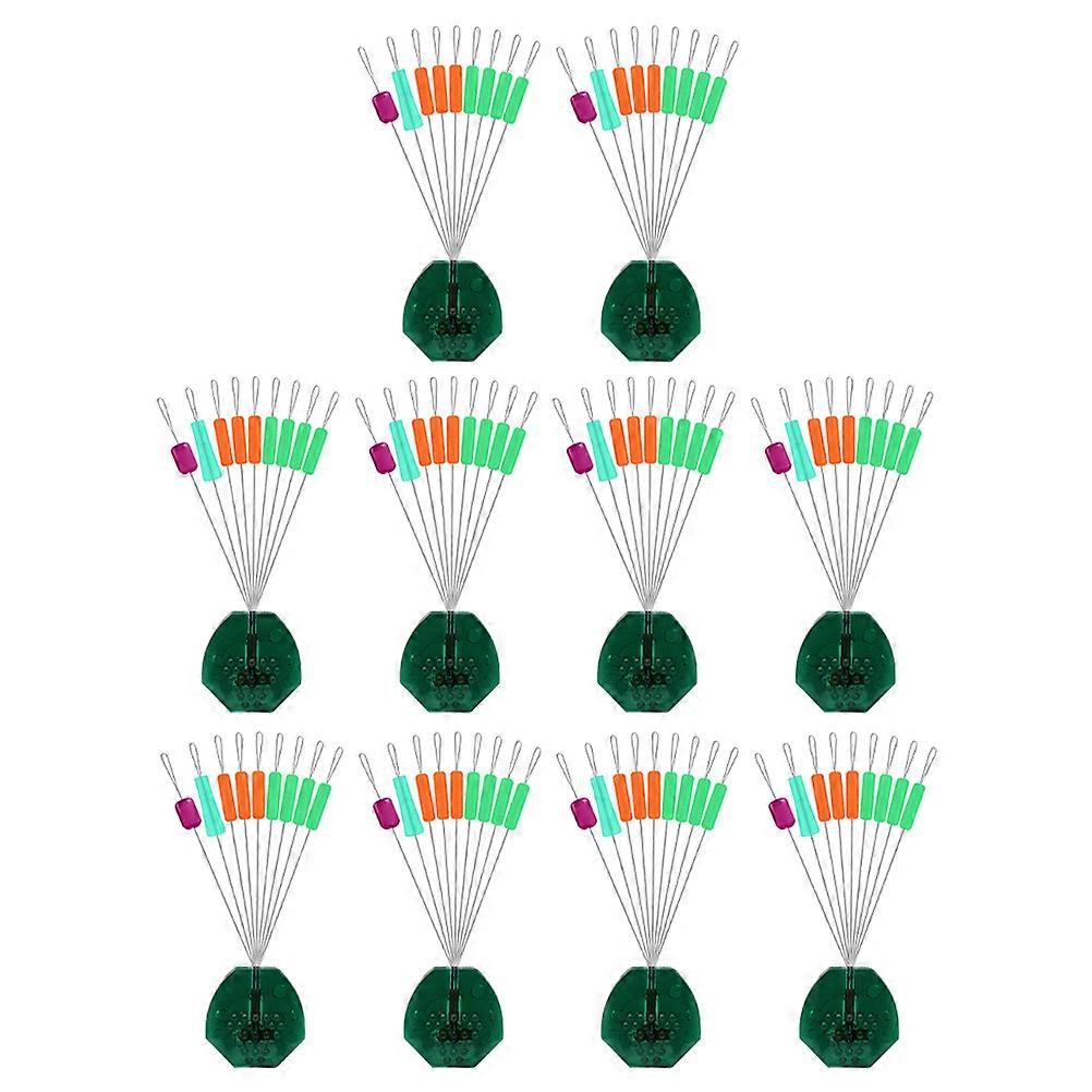 Soft Fishing Line Stops 10Pcs Green Beads For Fishing Line Tackle Suitable For Stream Fishing Ideal Tangle Prevention