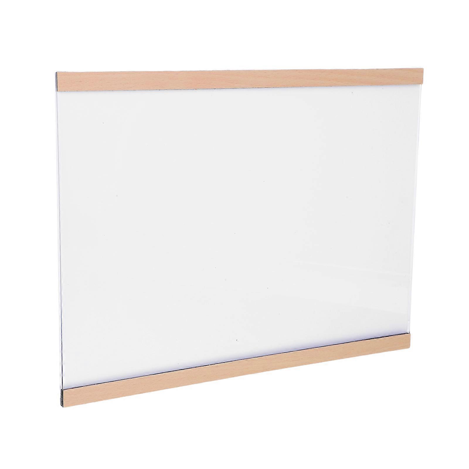 Frameless Magnetic Acrylic Poster Hanger for Home Use Transparent Easy Install Display 24x36 Inches