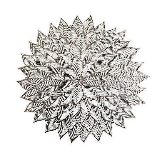 Set de table créatif en forme de feuille - Tapis de protection de table à manger pour la décoration de la maison et de la cuisine, design élégant et fonctionnel