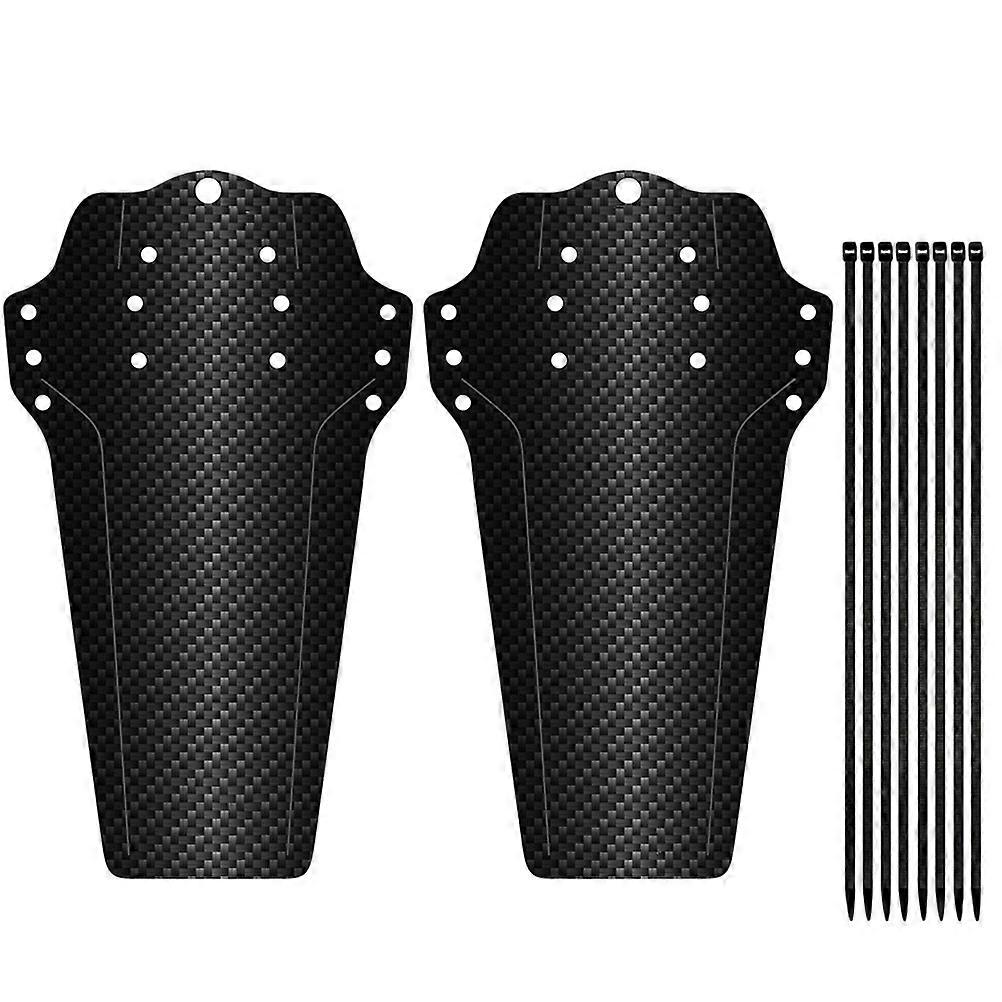 Rear Mudguards For Mountain Bikes Mud Guard Wheel Cover Easy Installation With Cable Ties 2Pcs