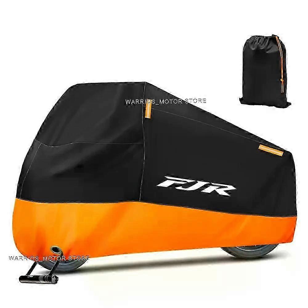 Si applica aCopertura per moto Impermeabile Outdoor Scooter UV Protector Dust Rain Cover per YAMAHA FJR 1300 FJR1300 FJR1200 2006-2021
