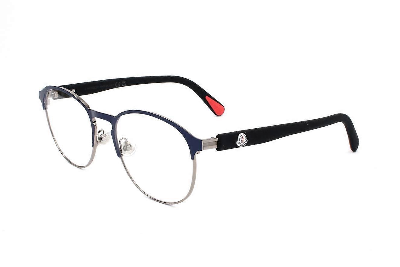 Eyewear Frames Moncler ML5192 090 SHINY BLUE 54/19/145 MAN