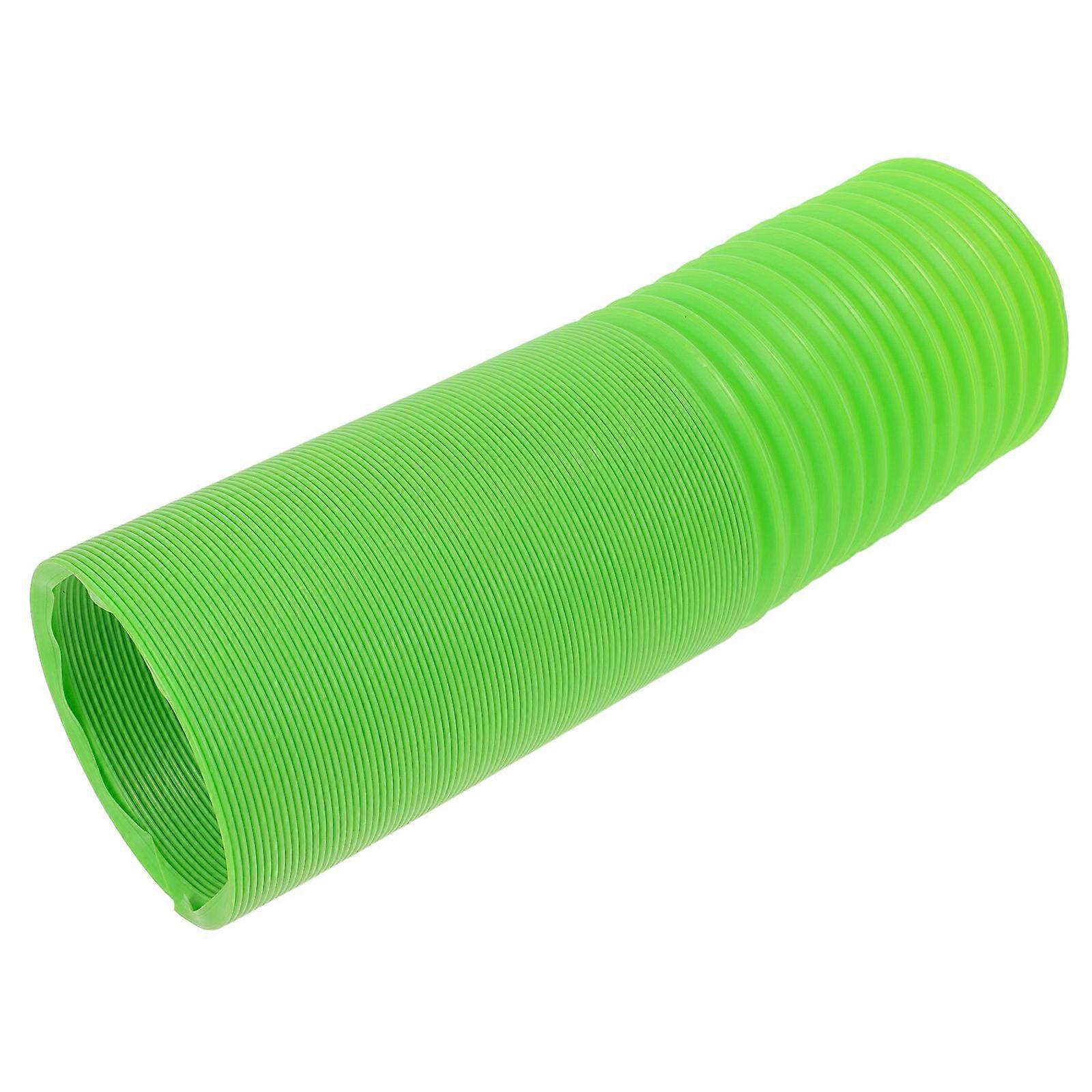 Pet Activity Structure Telescopic Hamster Tunnel 100X10X10CM Green Plaything 1Pc