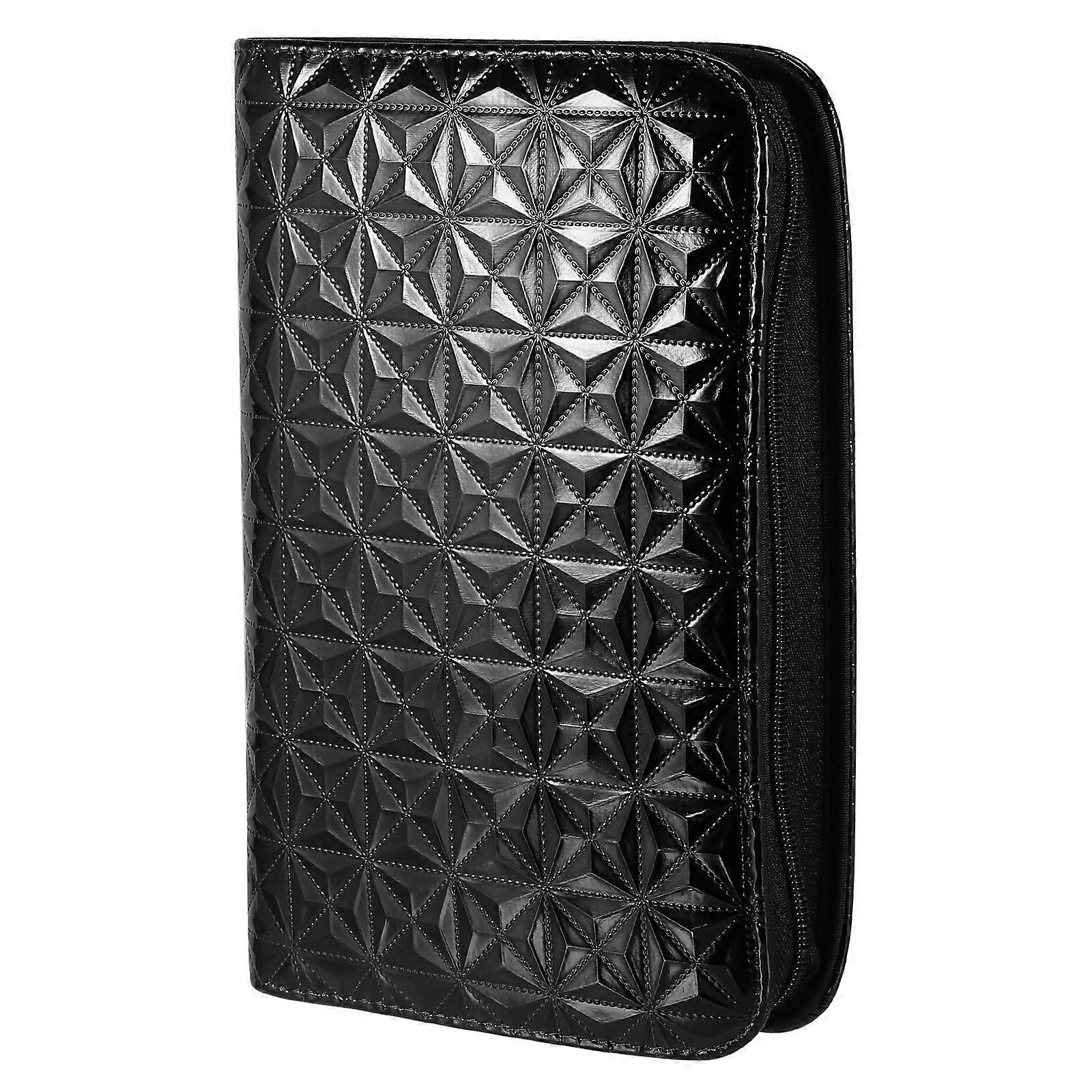 Hair Tool Holder For Families And Professionals In Rectangular Shape Black Durable 1Set Scratch-resistant Pouch