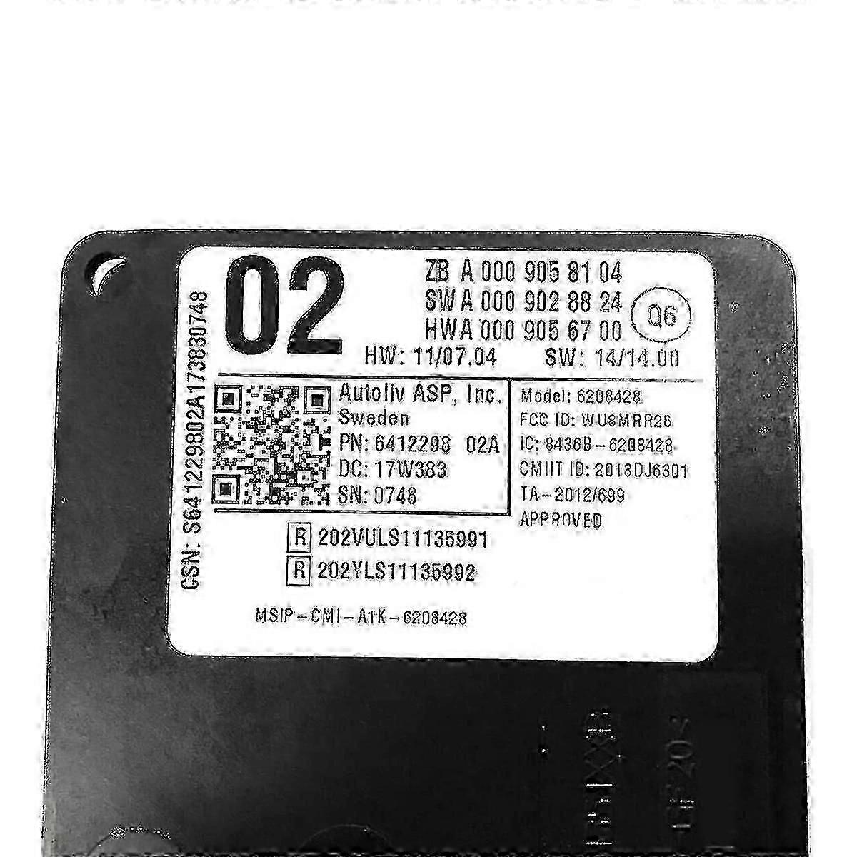 A0009058104 Blind Spot Radar Sensor For C E S W166 W205 W253 W222 W292 W231 Distance Object Module
