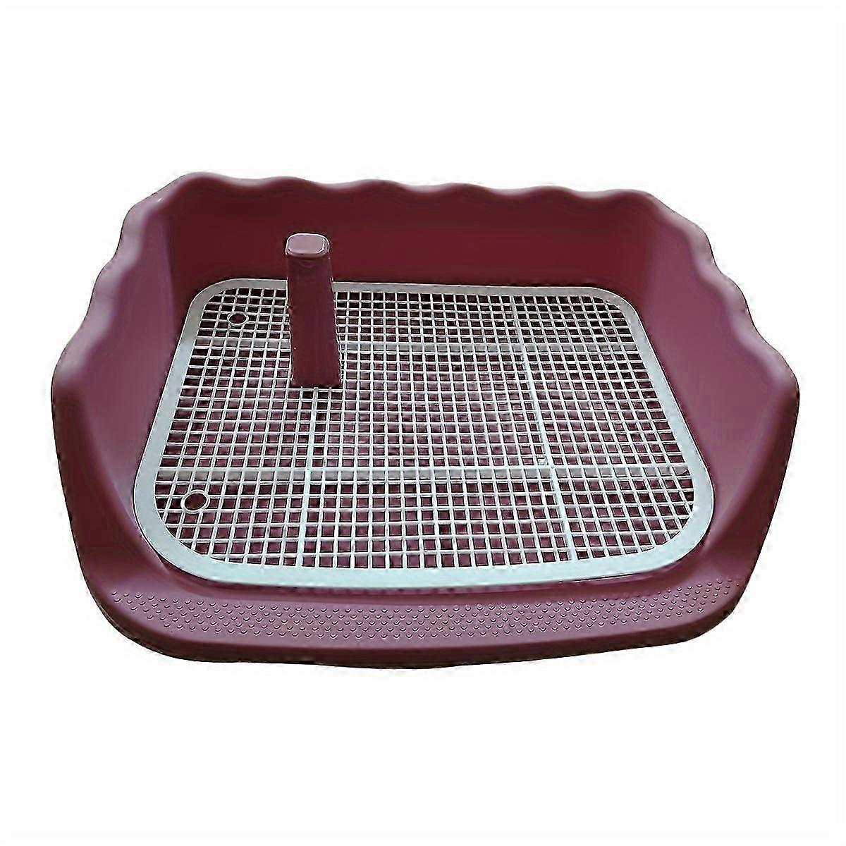 PetSafe Dog Toilet Trainer - Convenient Detachable Net, Protective Raised Fence, Hassle-Free Cleaning - Complete Dog Potty System with Pee Pad Holder