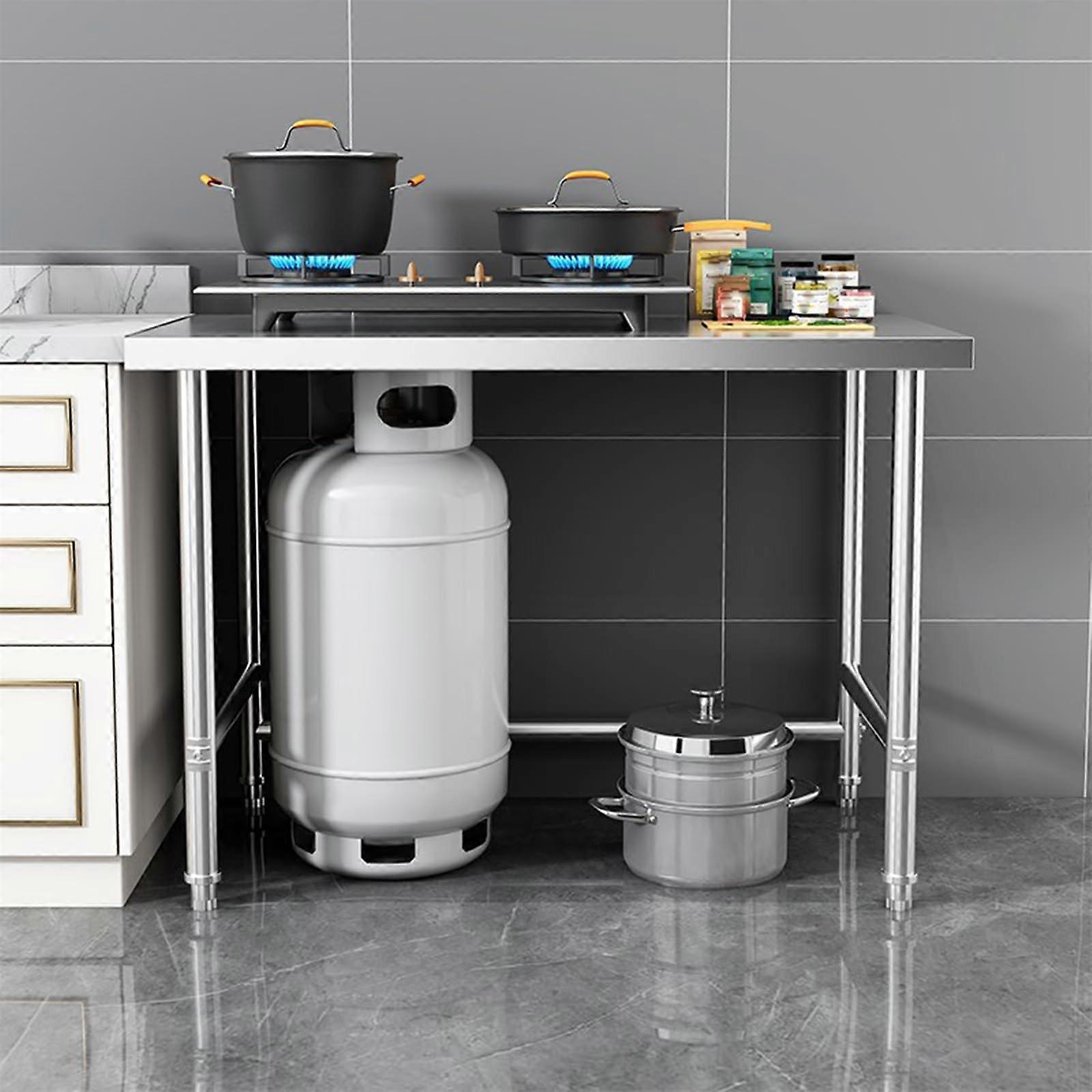 Kitchen Work Table / 90 x 35 x 80 cm / 35.4 x 13.7 x 31.4In