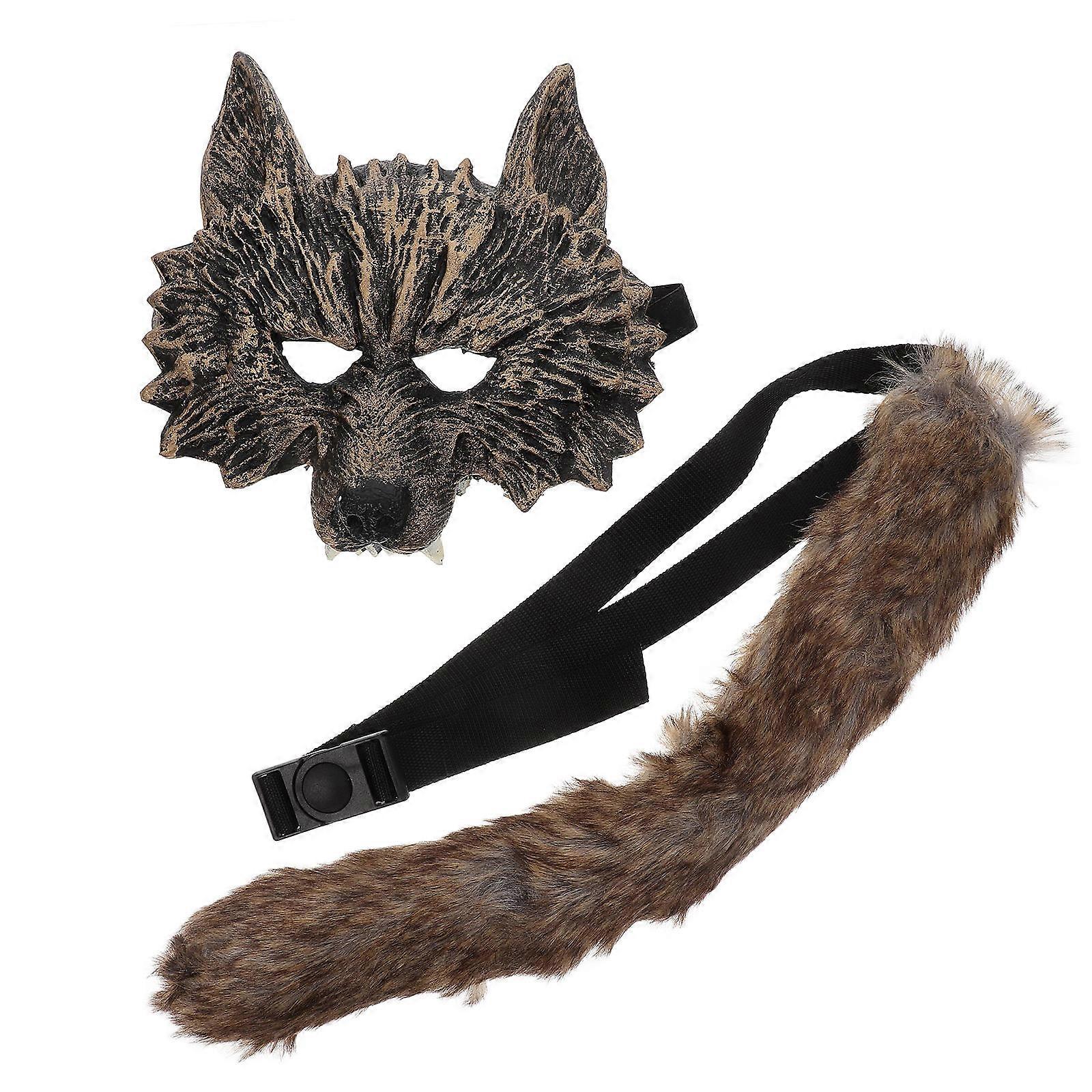 Transformative Wolf Costume Set, Practical Use for Festive Occasions and Celebrations