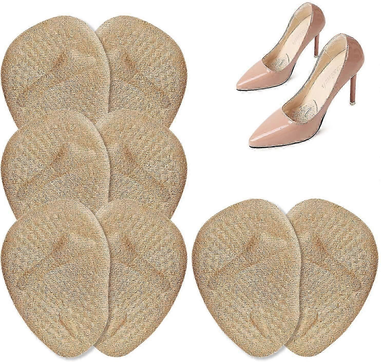 Πάτοι για γυναικεία μαξιλάρια για ψηλοτάκουνα, 4 ζευγάρια μαξιλαράκια τζελ στο μπροστινό μέρος του ποδιού, επιθέματα ποδιών, αντιολισθητικά επιθέματα τζελ για τα πόδια, ένθετα παπουτσιών, προστασία στο μπροστινό μέρος του ποδιού
