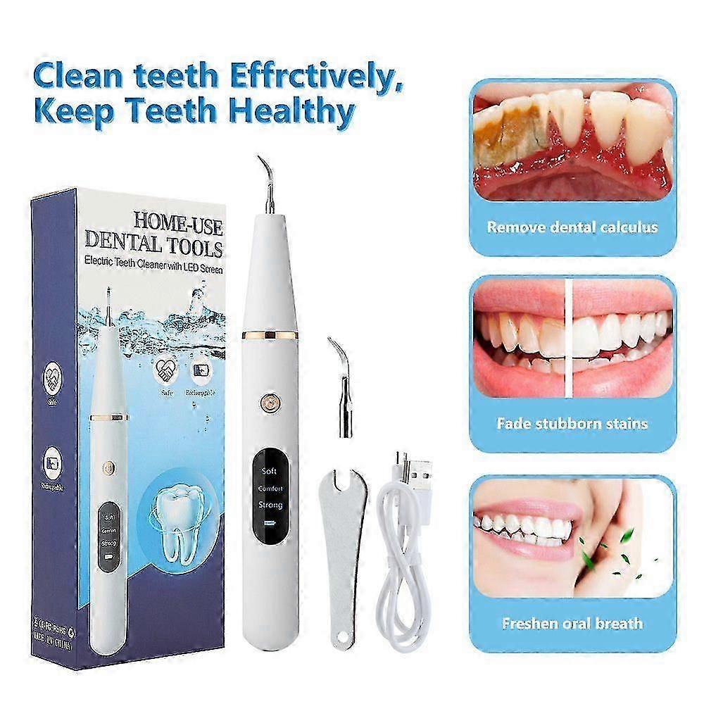 Ultrasonic Teeth Cleaner: Intelligent Tooth Whitening Tool
