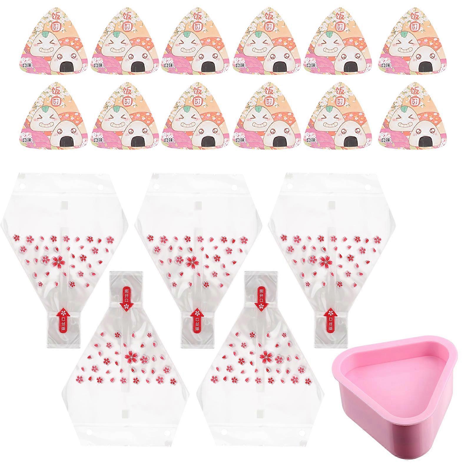 Food Safe Material Triangle Sushi Maker For Sushi And Rice Balls One Set Perfect For Family Meals And Lunch Preparation