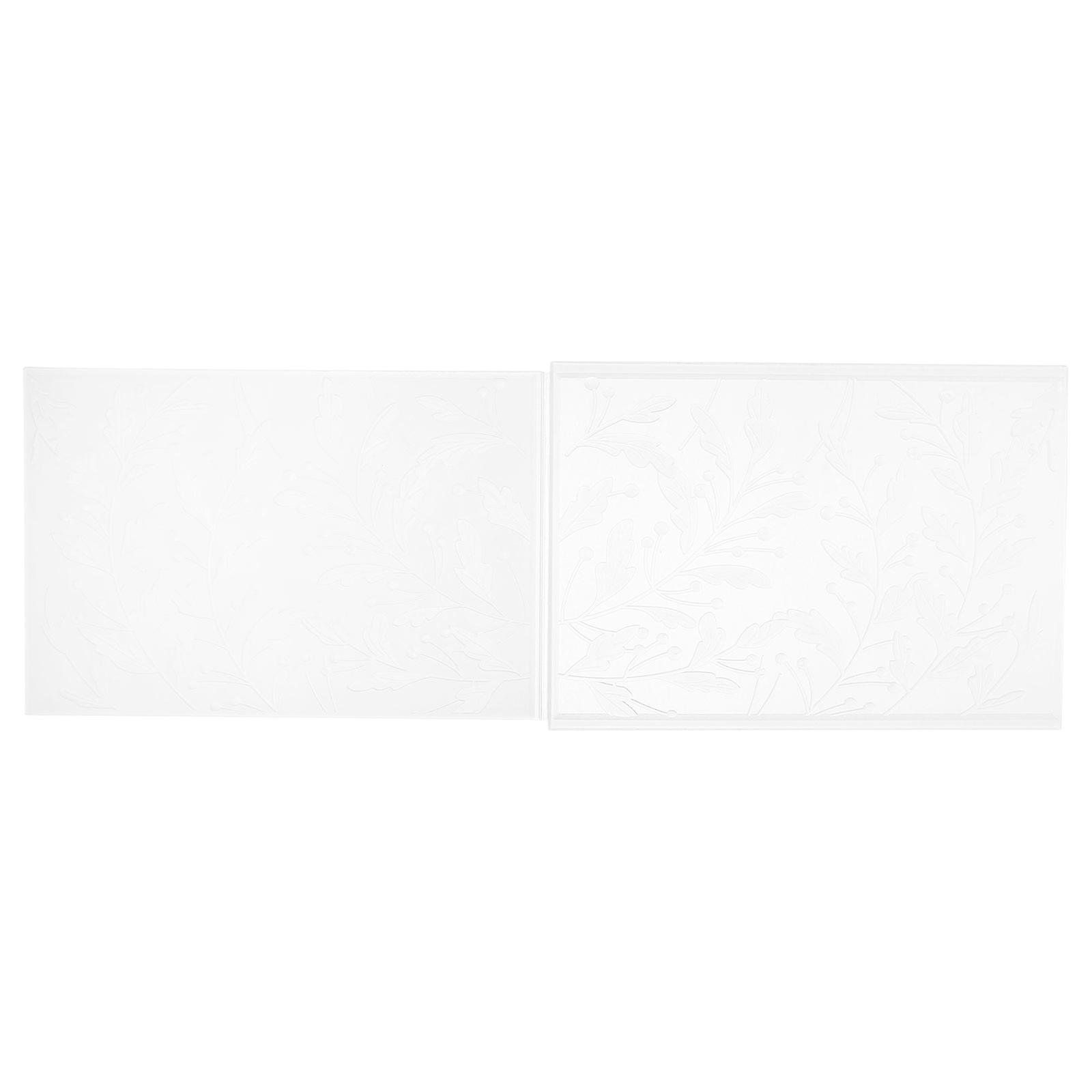 Plastic Embossing Stencils Card Making Tool For Craft Enthusiasts 16.00X11.00X0.30cm Durable Design 1Set