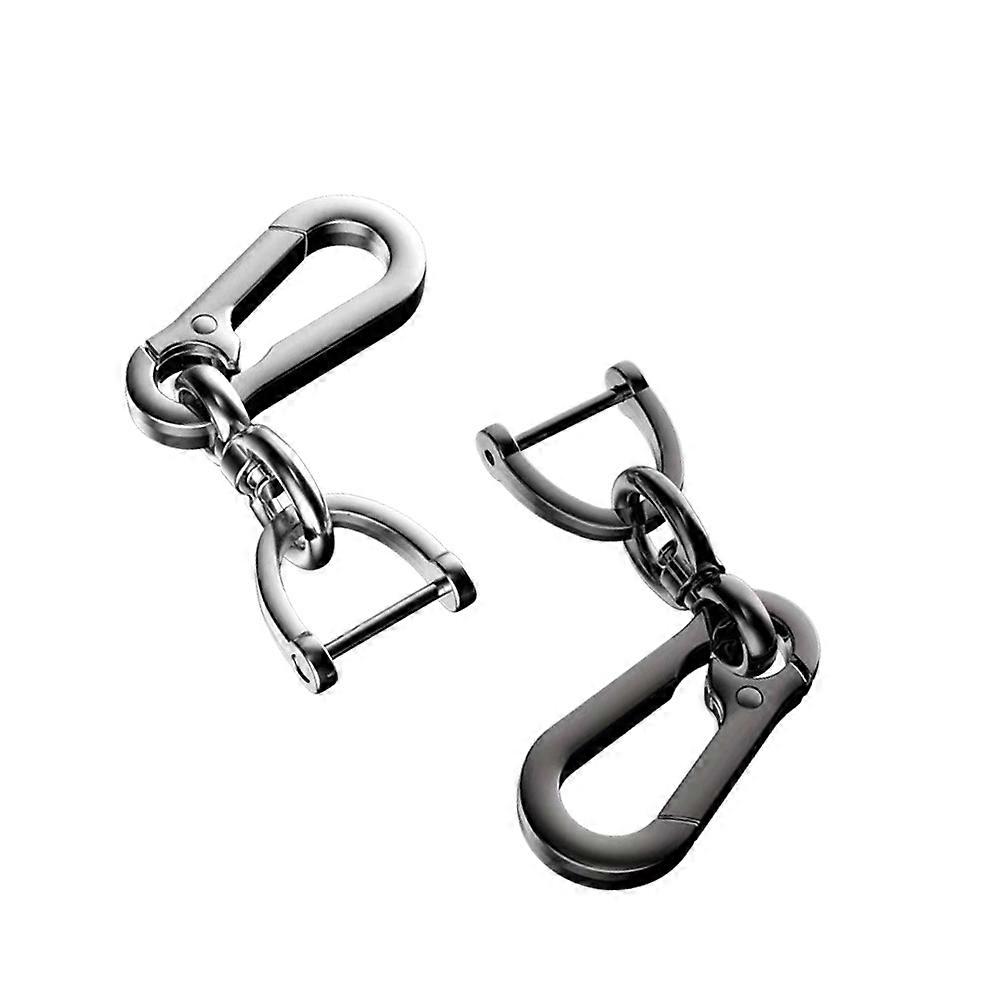 Durable Keychain with Retro Design Made of Premium Metal for Hanging Keys and Tiny Items Assorted Color