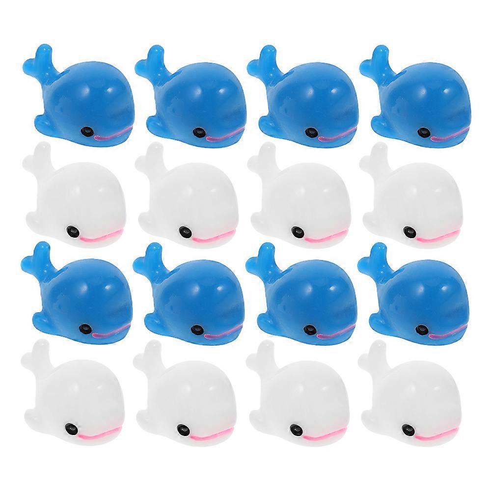 50pcs Mini Dolphin Figurines Resin Sea Creature Ornaments for Micro Landscape, Home Garden Decor, Blue Statues Included for Aquariums and Fairy