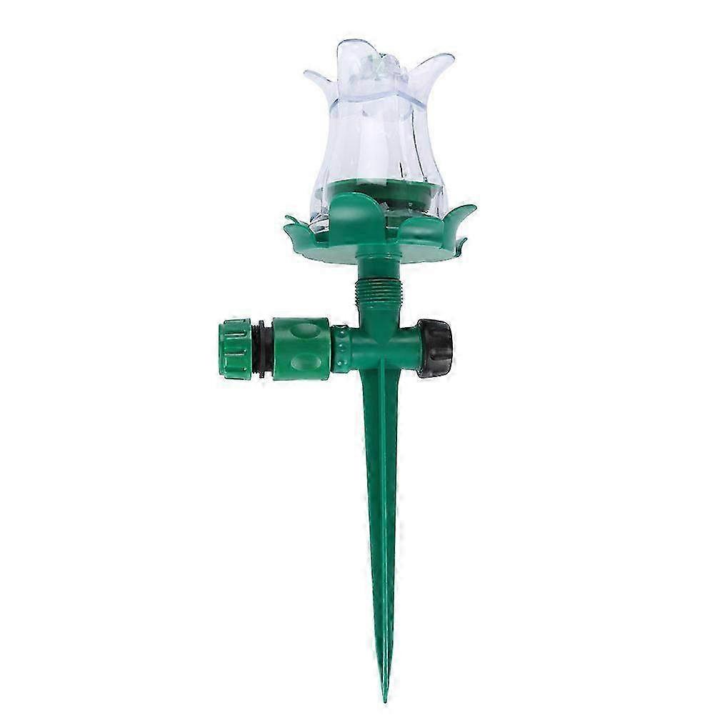 Multi-Color LED Light Water Spraying Sprinkler for Garden Lawn Irrigation - Adjustable Watering Tool with Color Changing Effects