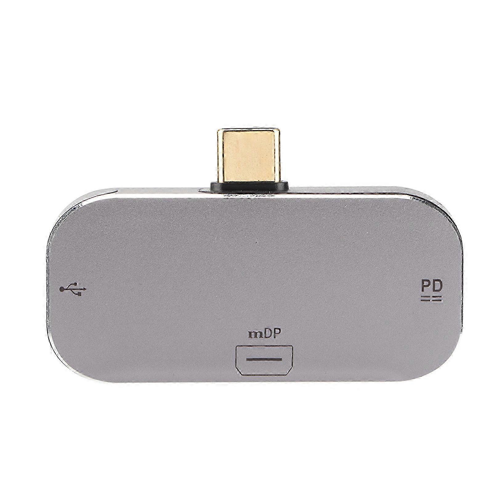 Docking Station 3 in 1 Type C Male to Mini DP USB A Type C Female USB C Dock for Windows for Android for OS X SZRH A-V