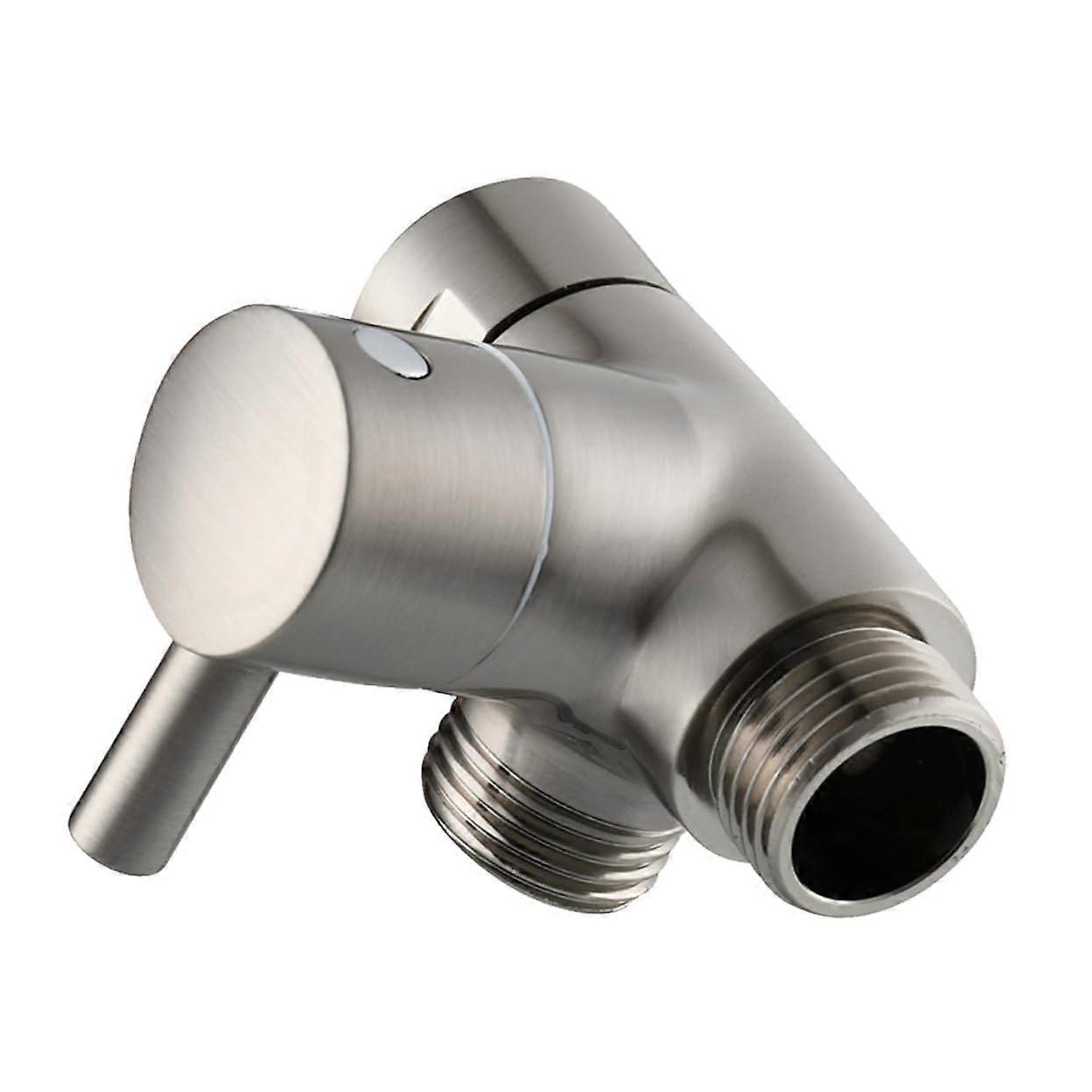 Shower Arm 1-Piece Water-Switch Valve Handheld Shower Adapter For Easy Installation Robust For Bathroom And Kitchen