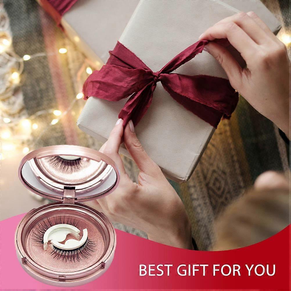 Reusable Self-Adhesive Waterproof False Eyelashes DL12-DLhz Set