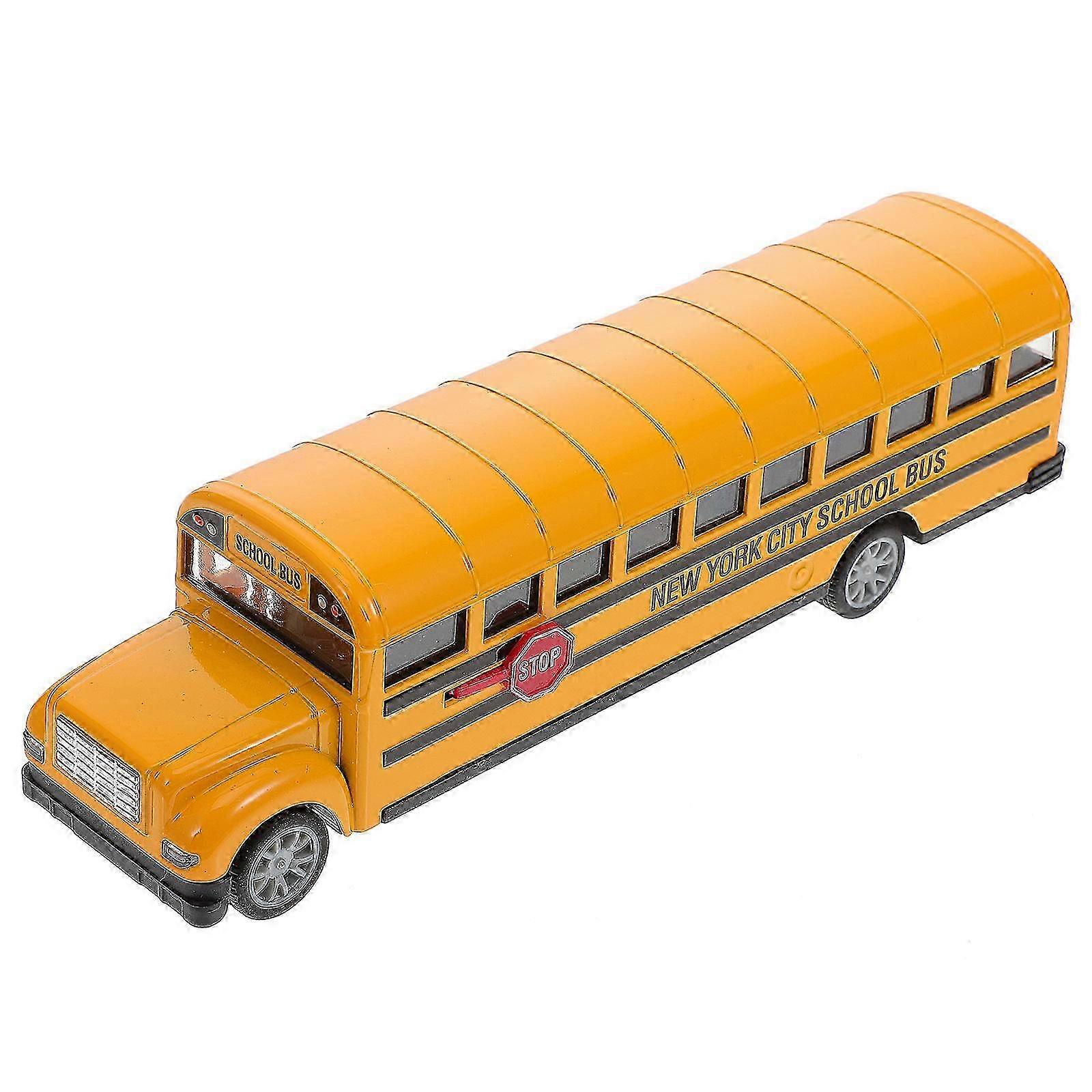 Kids Active Play Toy, Grippy School Bus for Fun and Learning