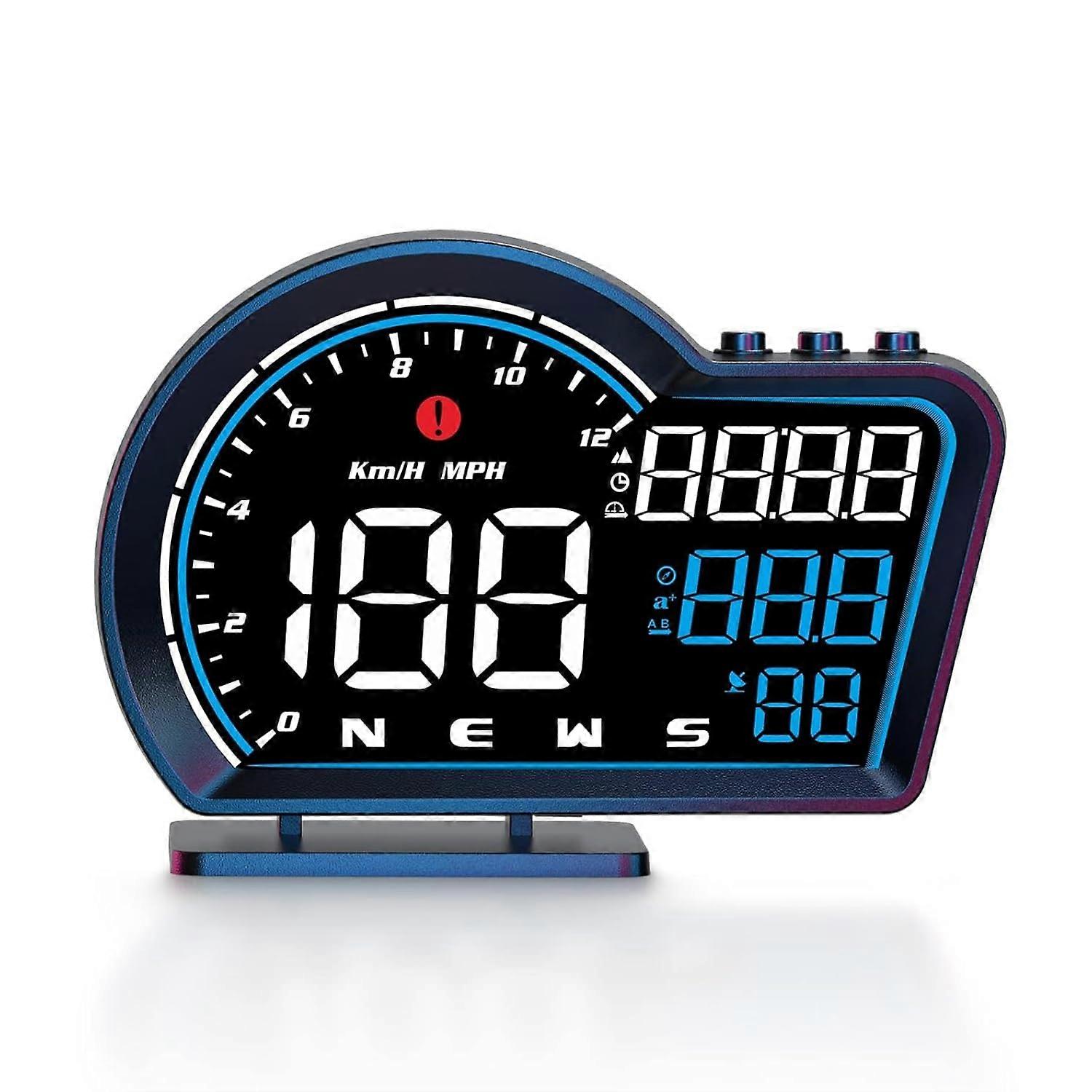 G16 Car GPS Head-Up Display HUD Universal Replacement Parts Speedometer Mileage Digital Clock