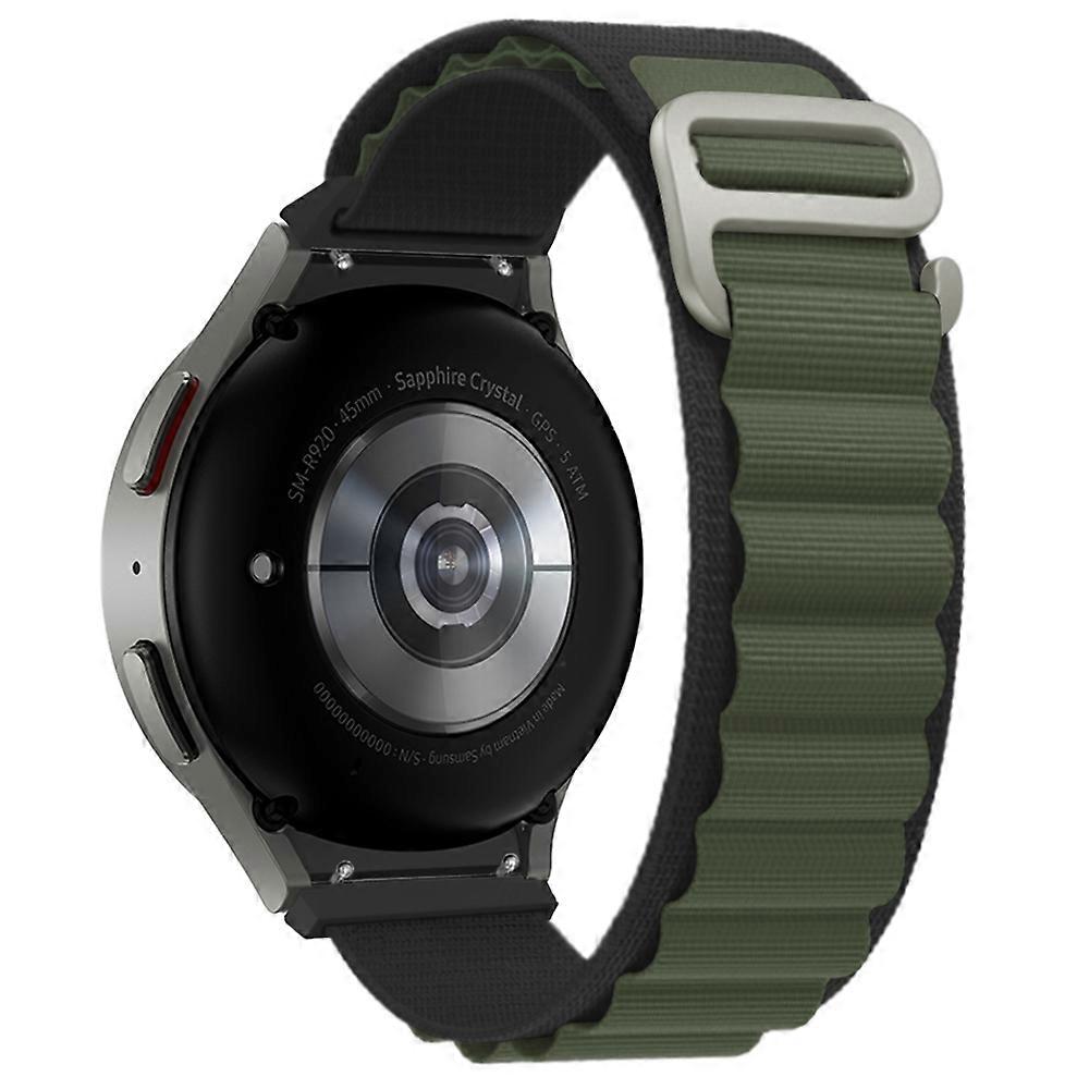 KALEBOL KLB-GSNL-001 For Samsung Galaxy Watch6 Watch6 Classic Watch 5 Nylon Watch Strap Adjustable B