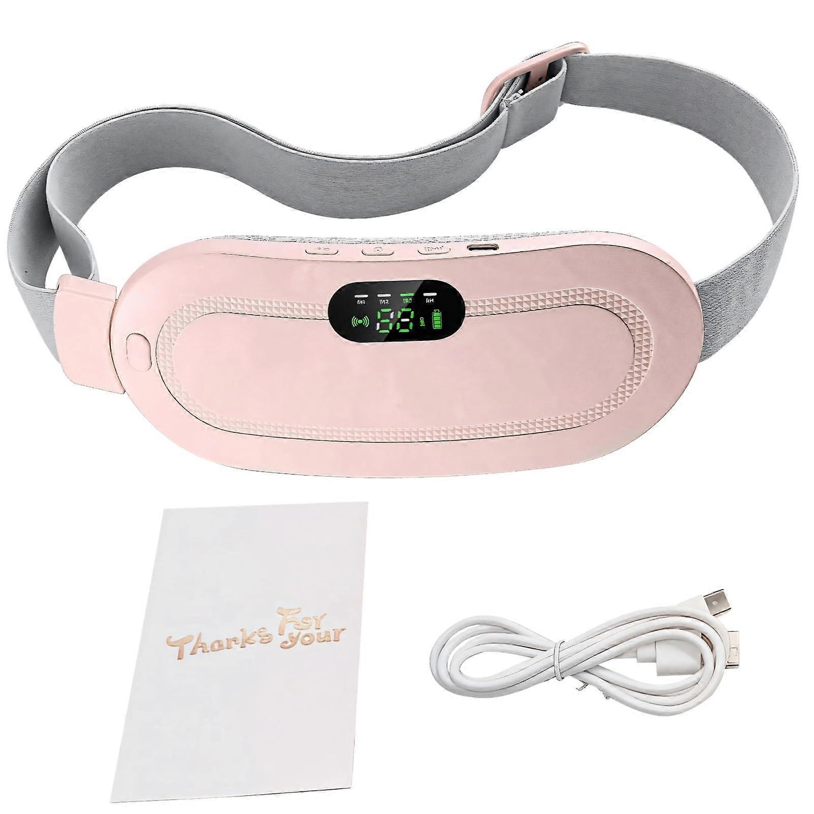 Smart Heating Pad For Menstrual Relief By Warmher Portable USB Rechargeable Adjustable Heat Ergonomic Design Gift Box