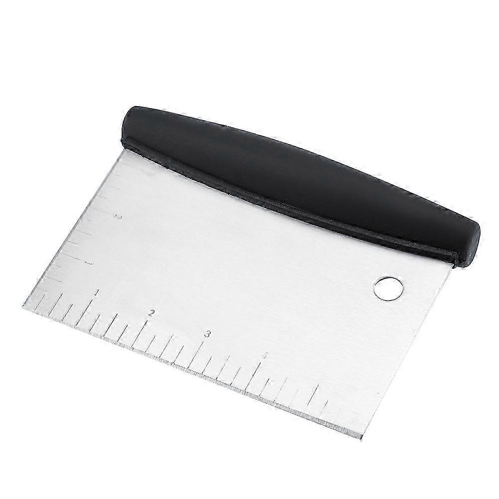 Versatile Scraper For Baking Pastry, Dough Cutter With Ergonomic Handle Non Slip Design, Stainless Steel Griddle Scraper Perfect For Kitchen And Editi