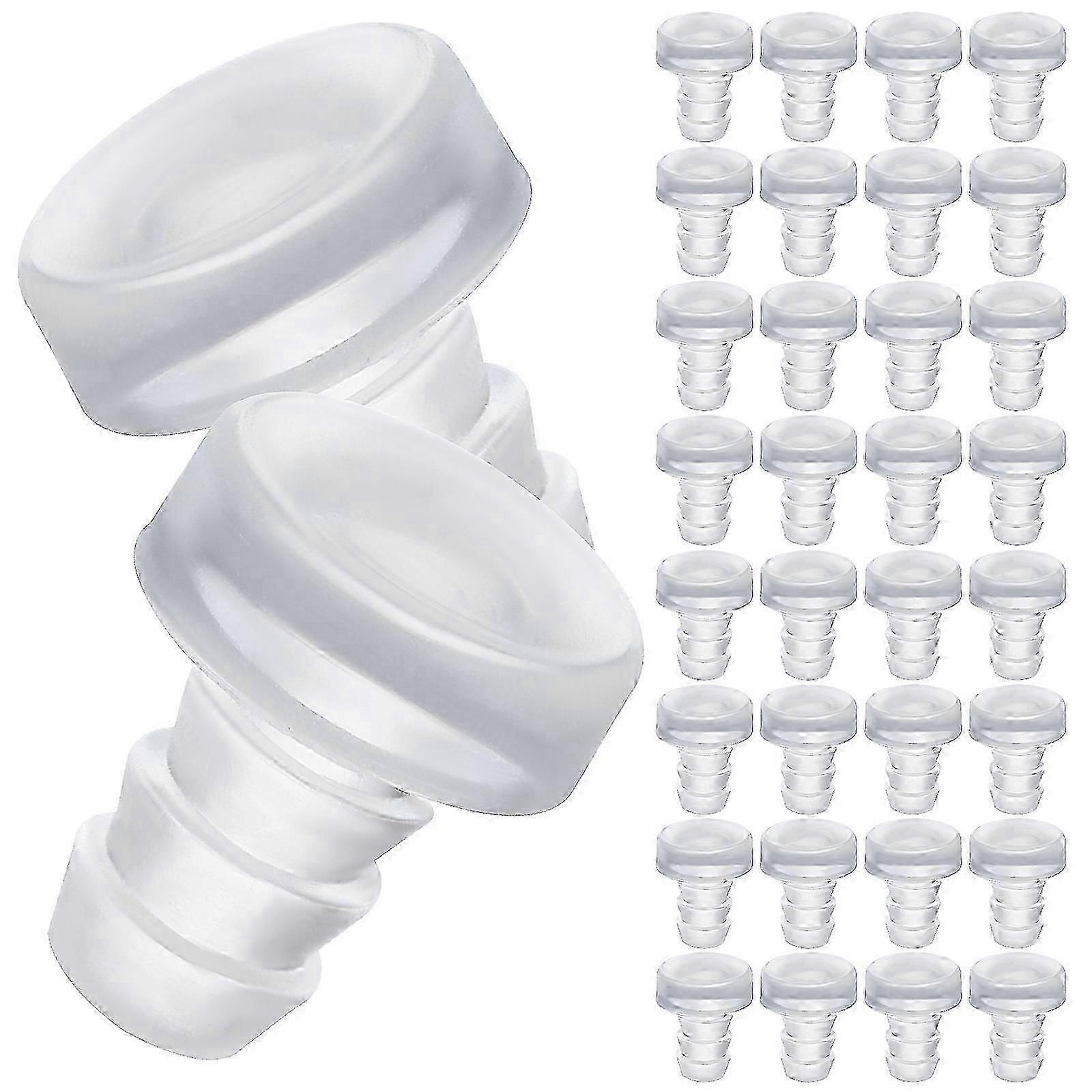 200 قطعة شفافة PVC وقف مصدات المضادة للتصادم الجدول مصدات الأثاث مخازن لأبواب مجلس الوزراء الأدراج