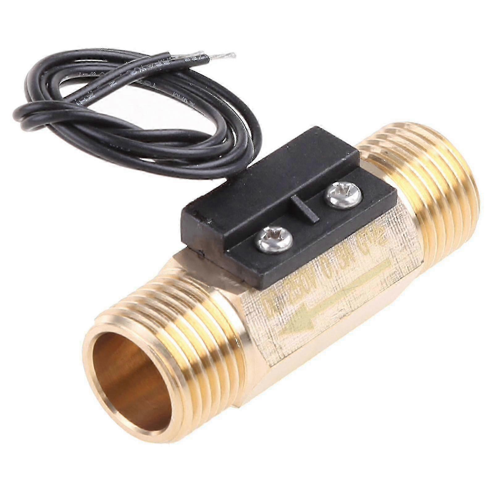 Interruptor de fluxo de água com desempenho estável Interruptor de sensor de fluxo de água líquida G1/2" Banmo